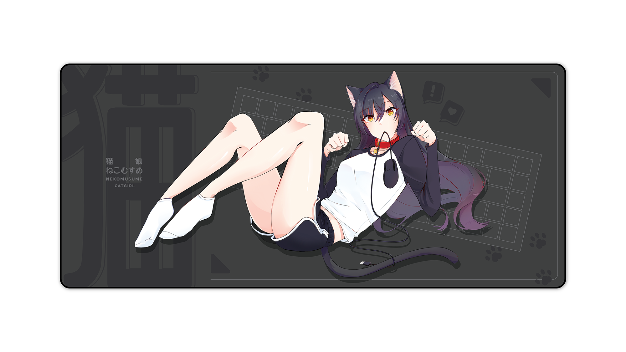 (Group Buy) Catgirl Deskmats