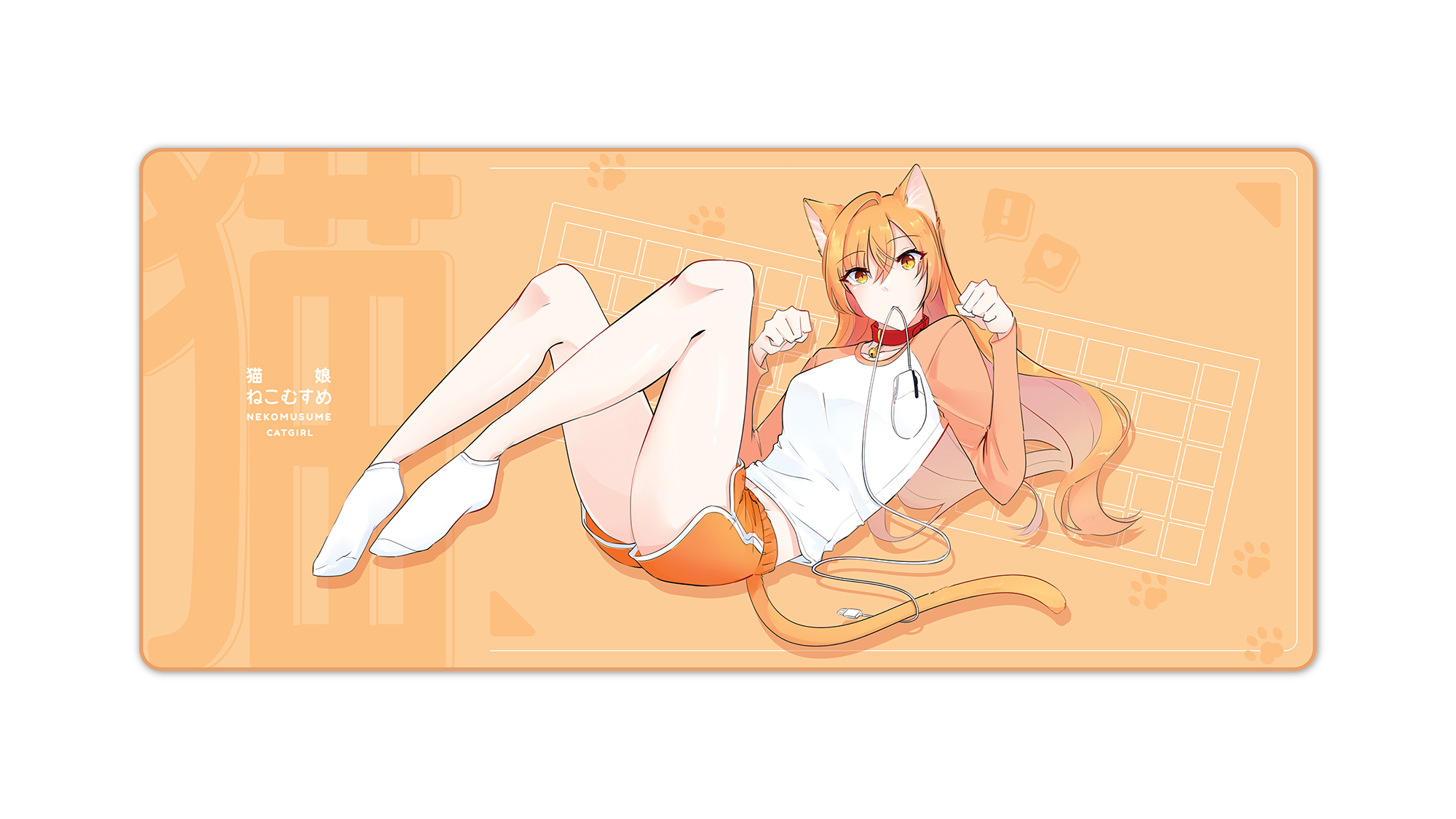 (Group Buy) Catgirl Deskmats