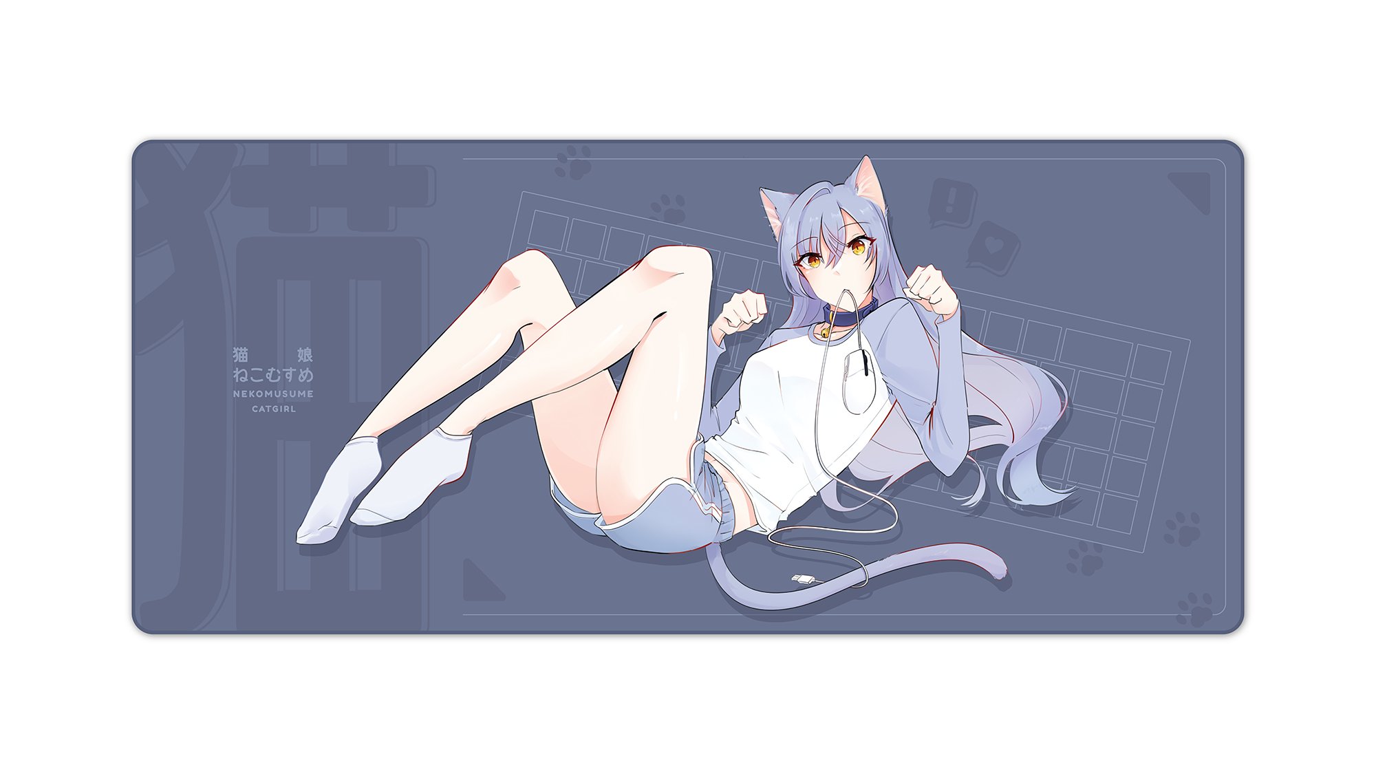 (Group Buy) Catgirl Deskmats