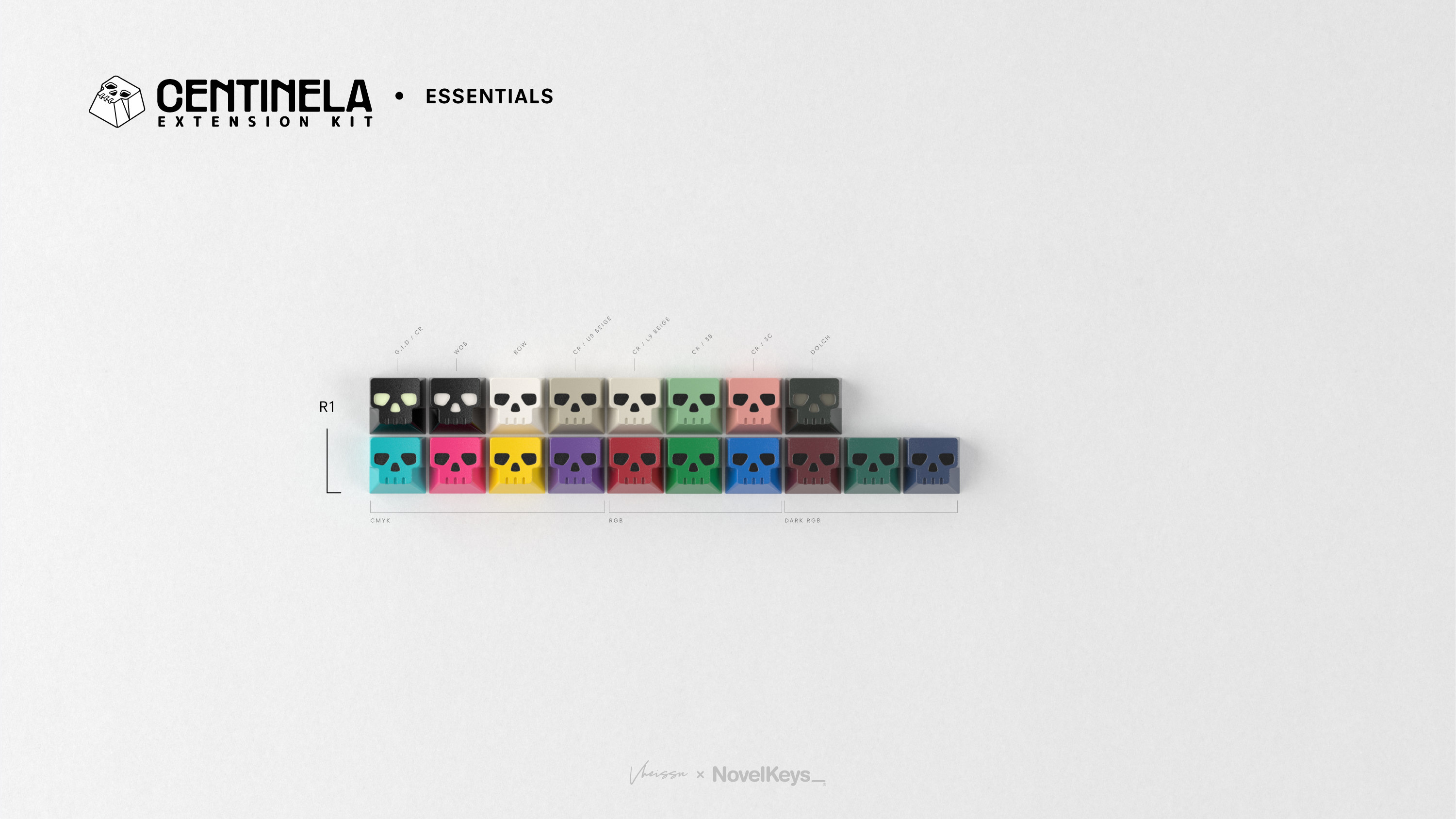 (Group Buy) GMK Centinela Extension Kit