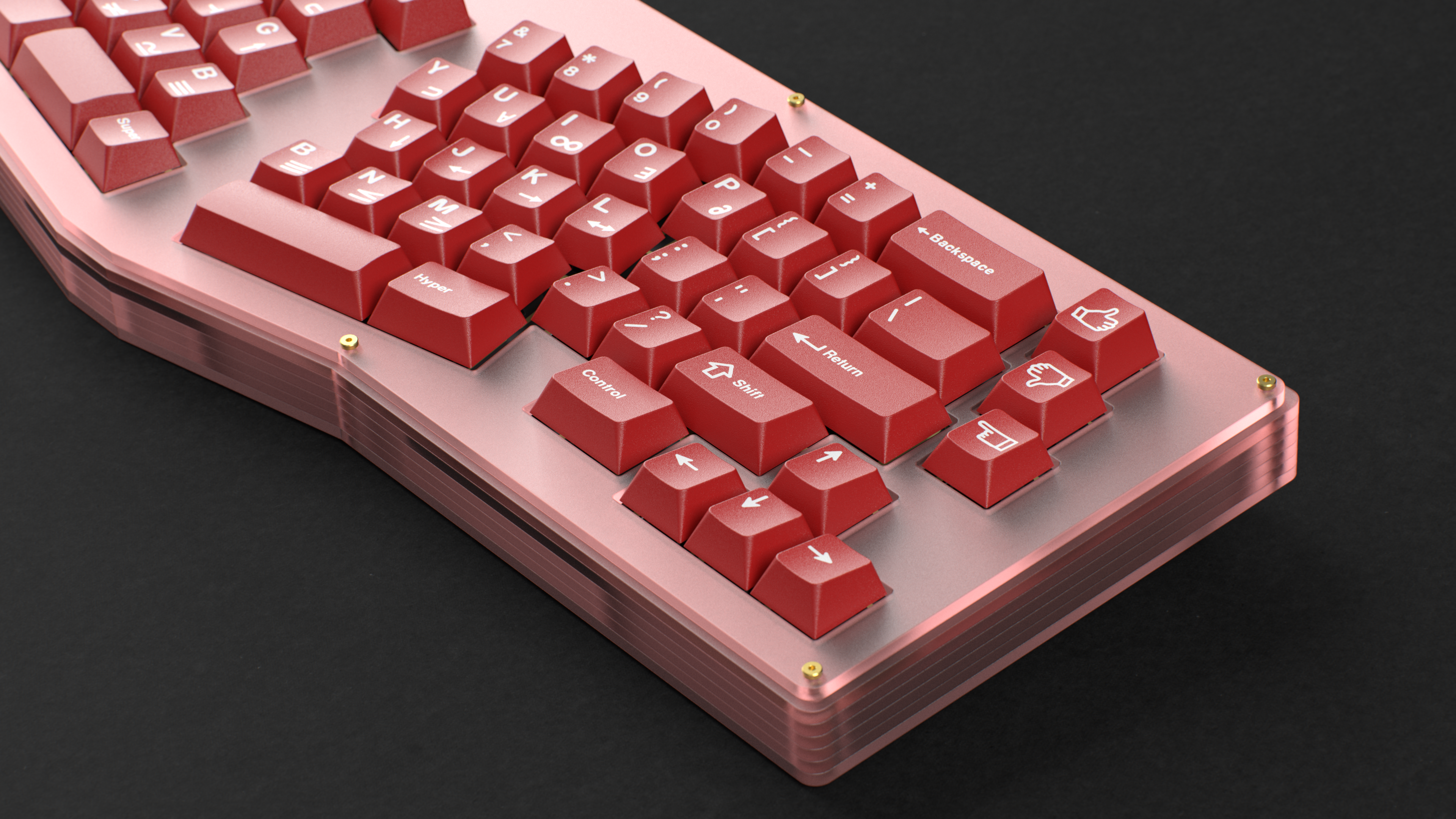 (Group Buy) GMK CYL Crimson Cadet R2