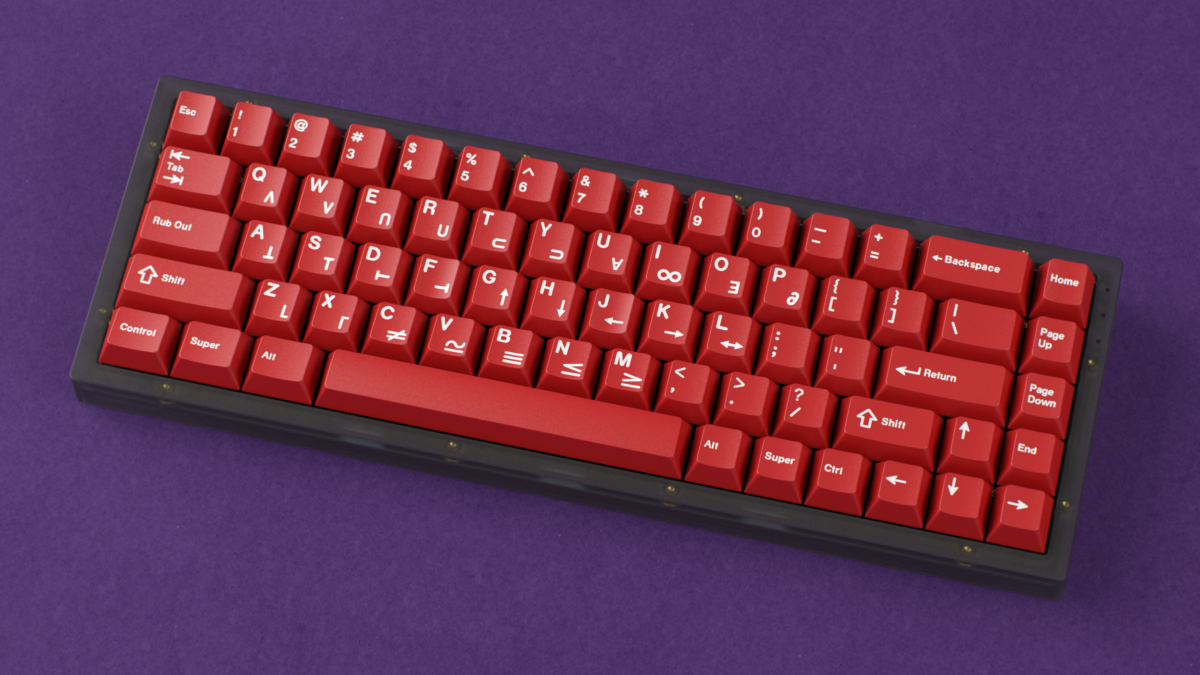 (Group Buy) GMK CYL Crimson Cadet R2