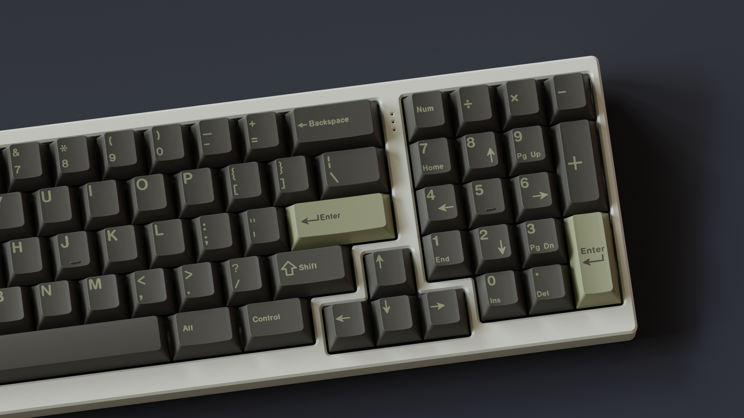 (In Stock) GMK Olive R2