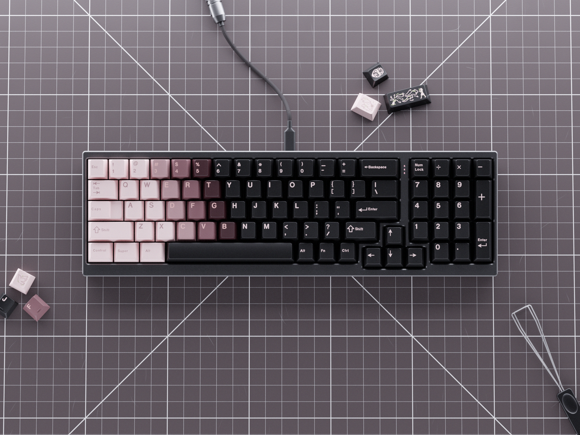 (In Stock) KKB Pandora Keycap Set