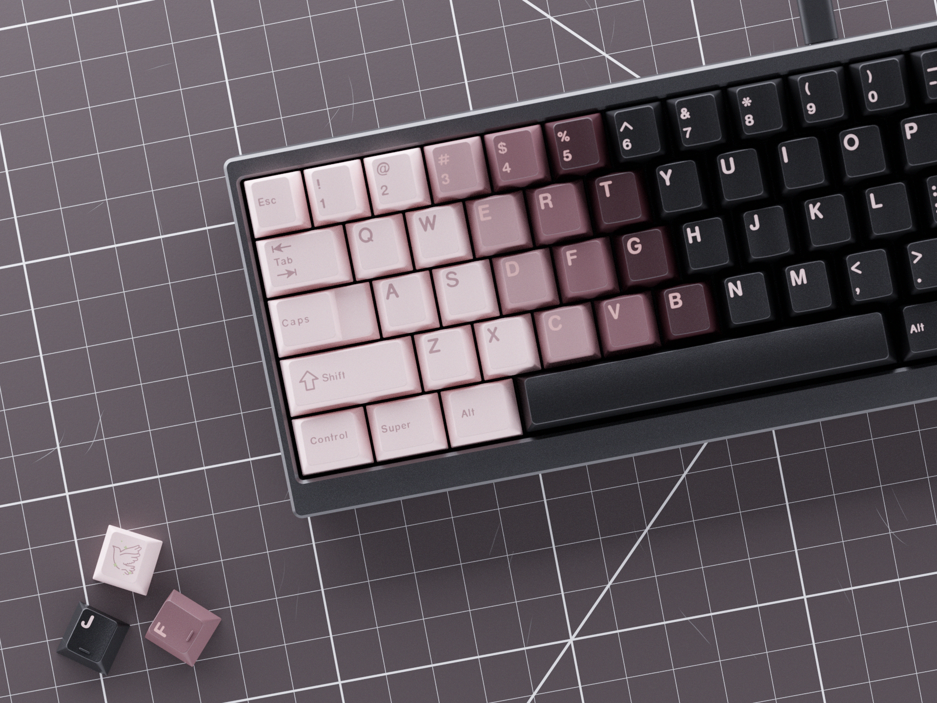 (In Stock) KKB Pandora Keycap Set