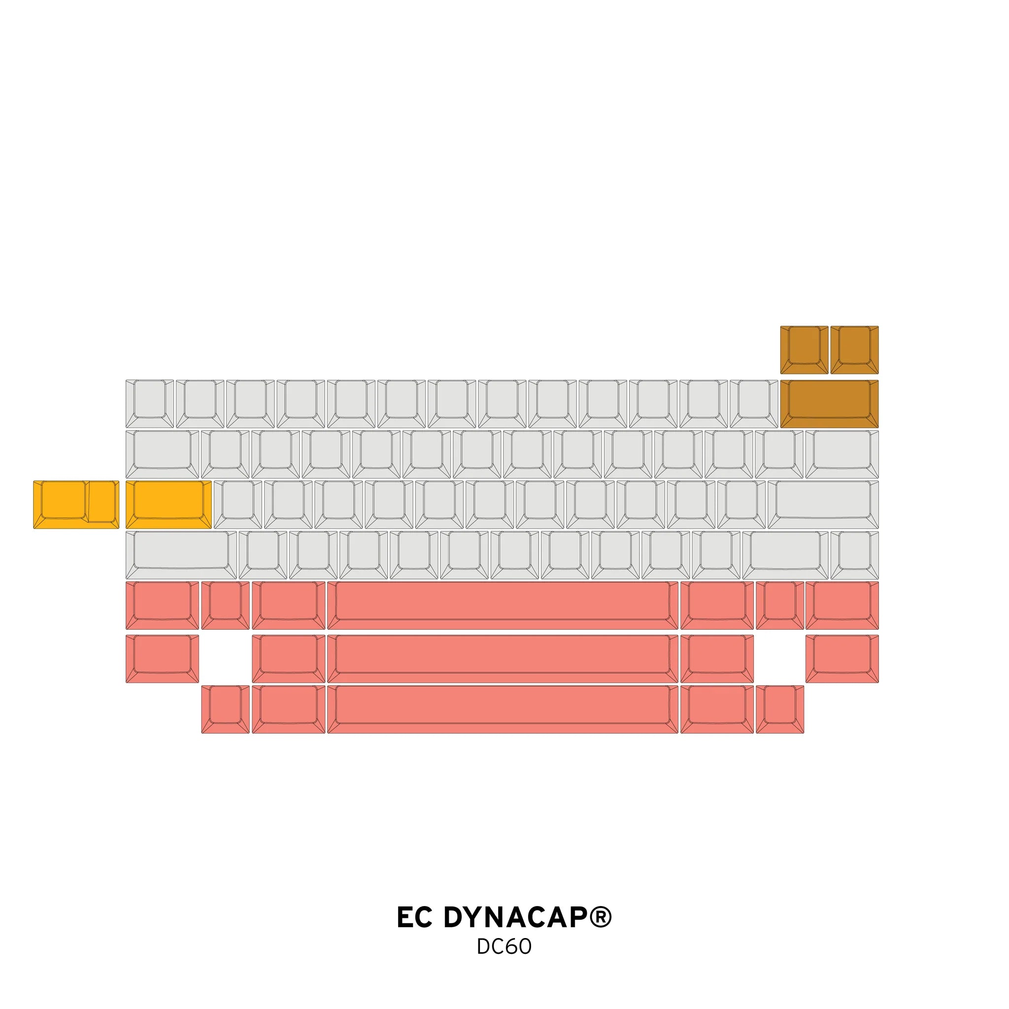 (Group Buy) The Wing 60% Keyboard Kit Addons