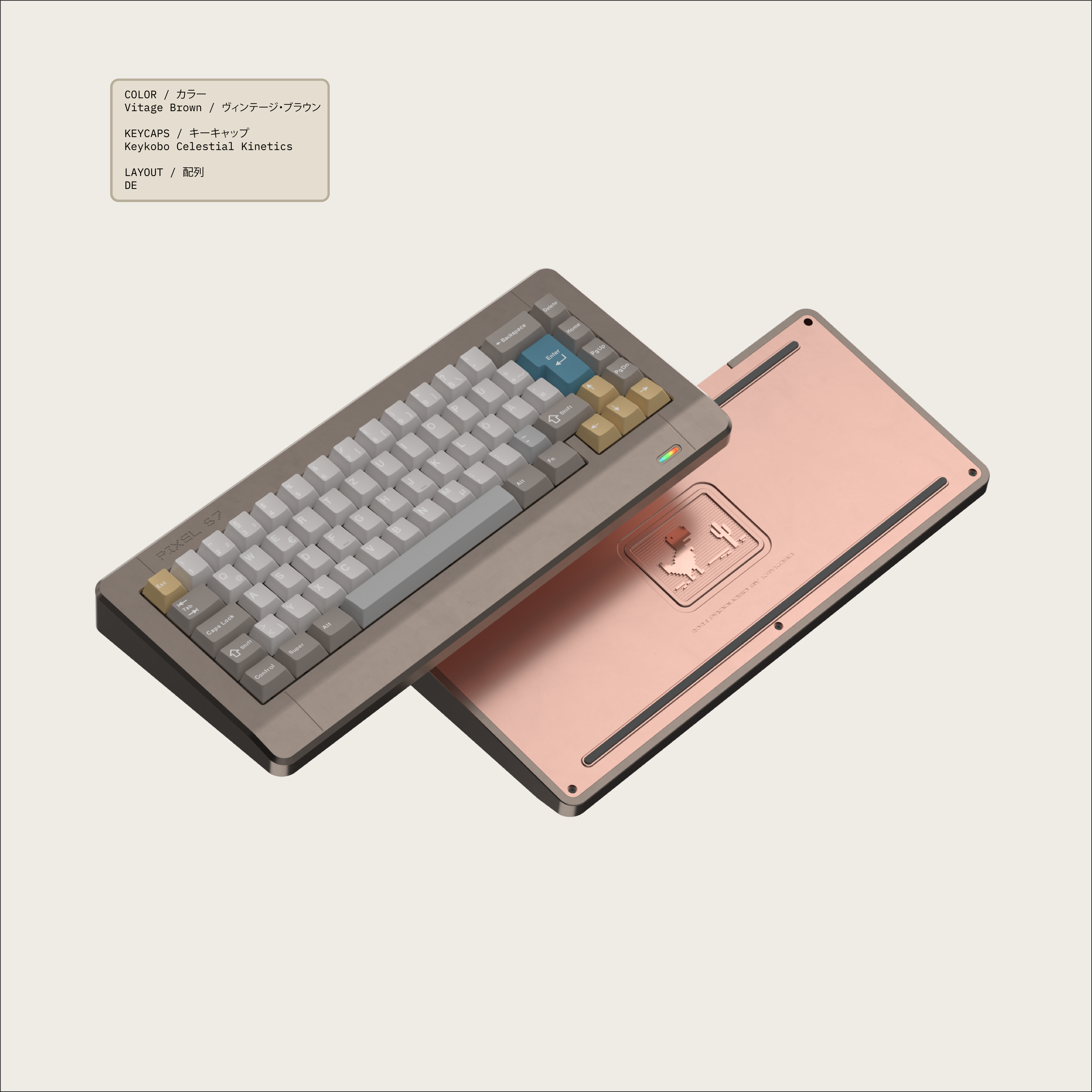 (Group Buy) Pixtendo x Keykobo Pixel67 Keyboard
