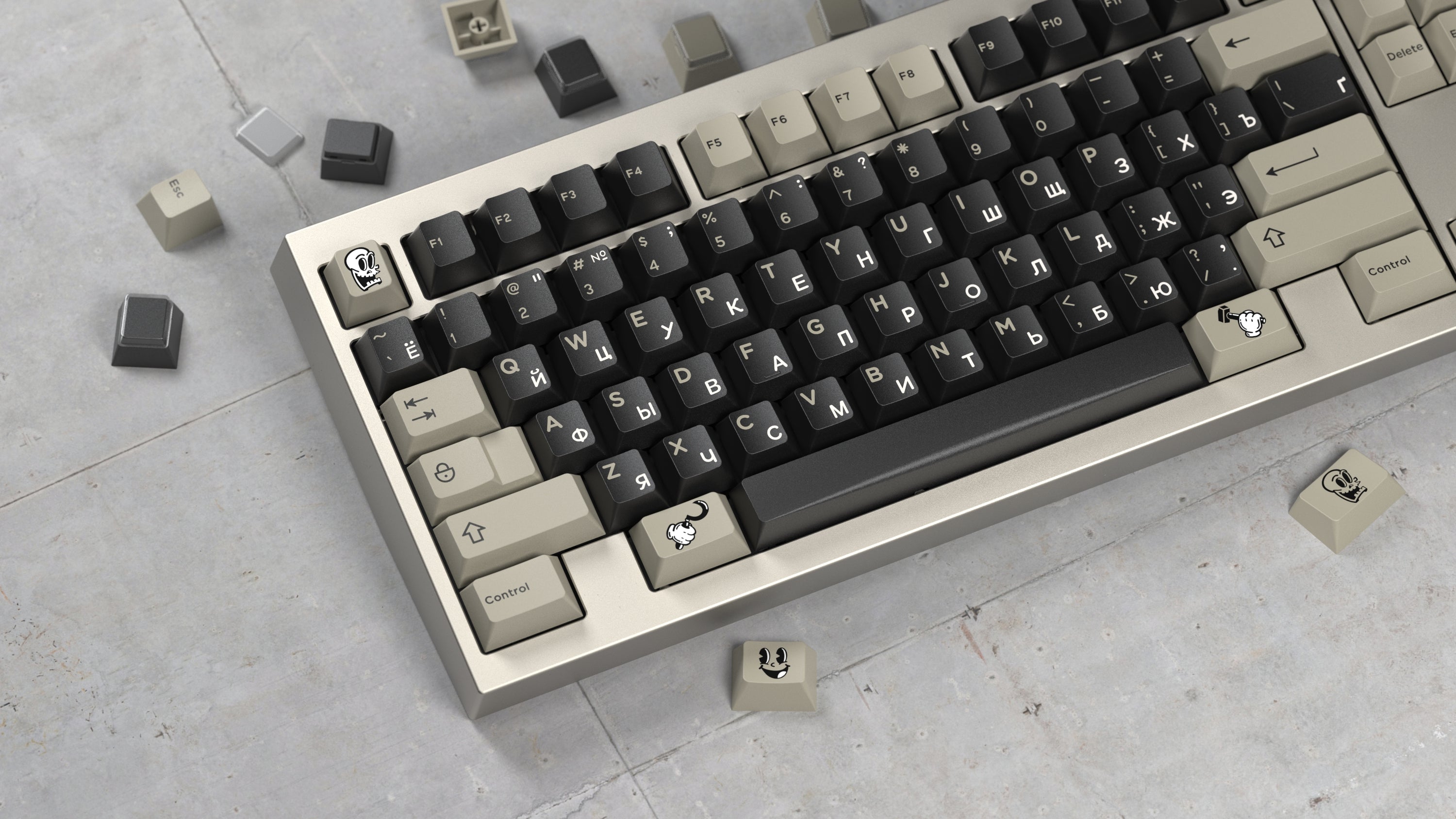 (In Stock) DMK ЯUBBER Keyset