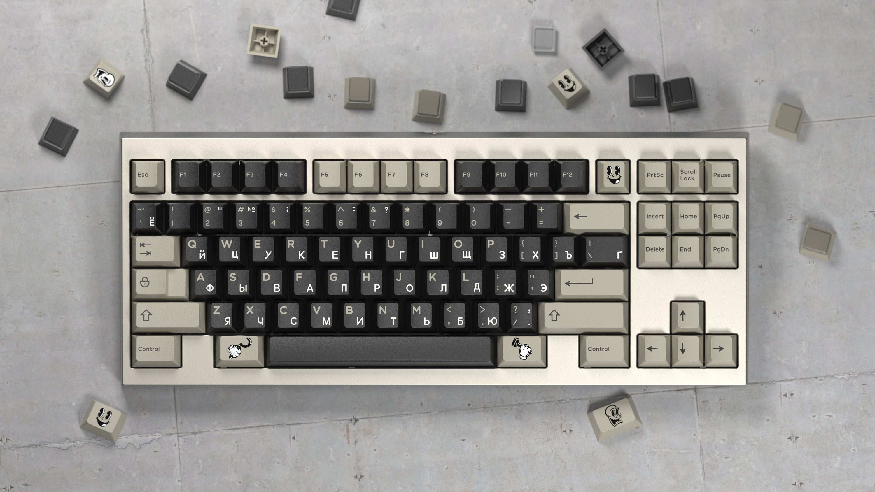 (In Stock) DMK ЯUBBER Keyset