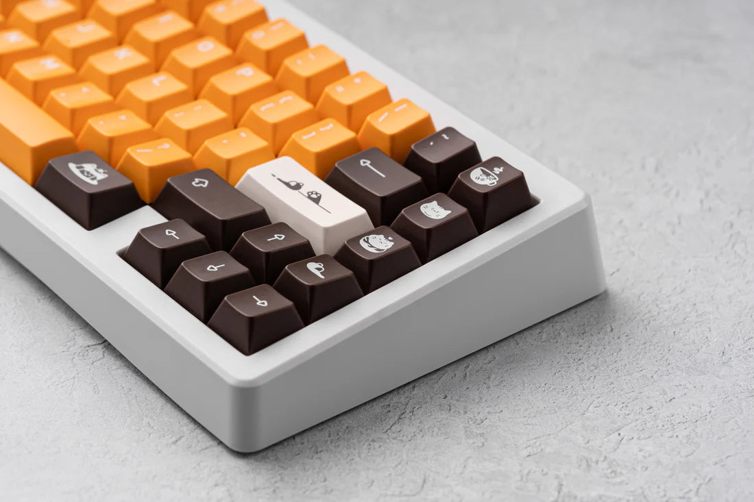 (In Stock) KCH Nekoccino Keycaps