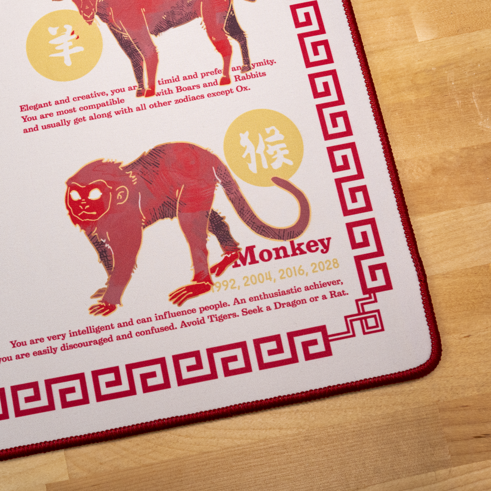 (Group Buy) Chinese Zodiac Deskmats