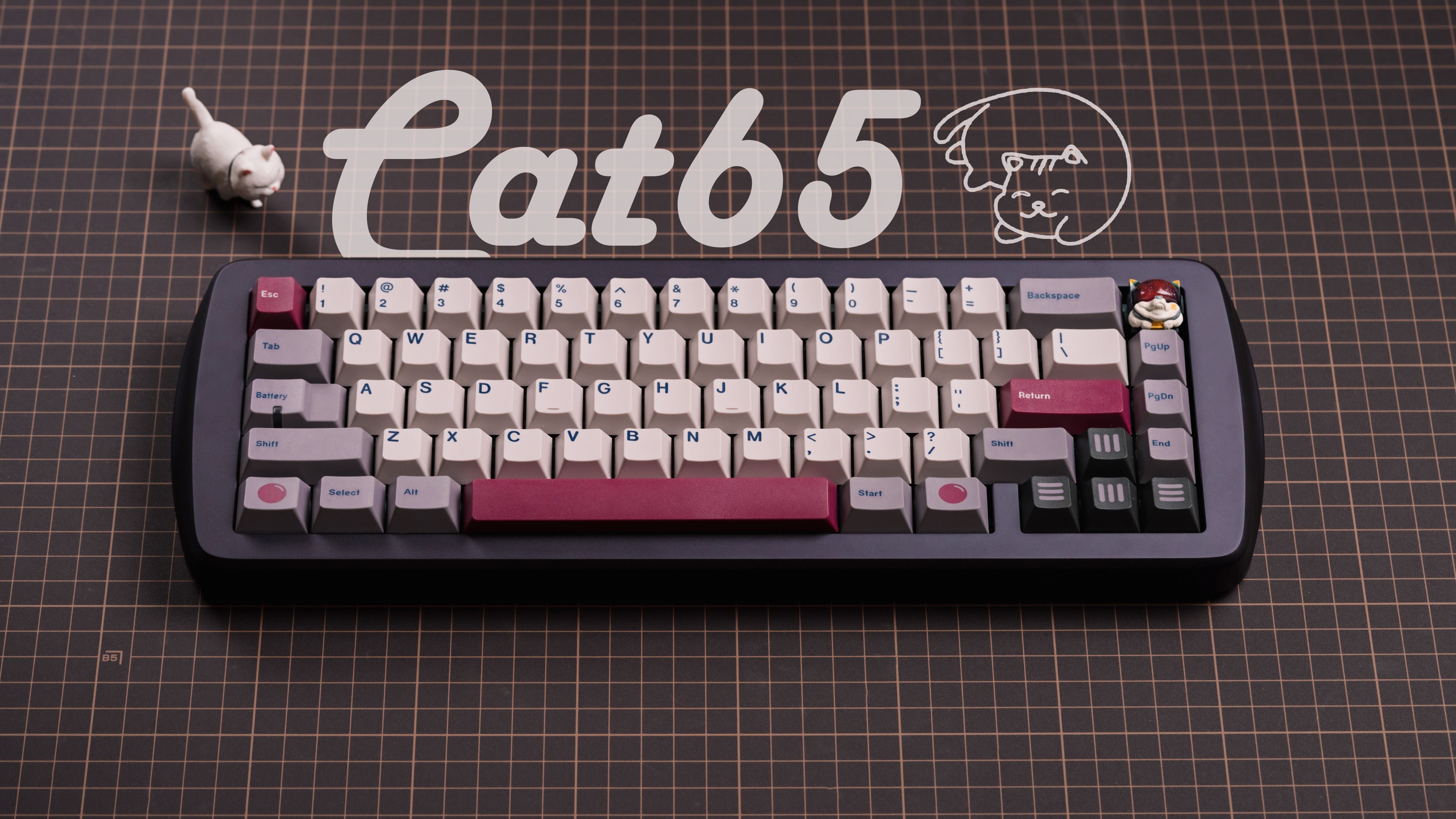 (Group Buy) Cat65 Keyboard Kit