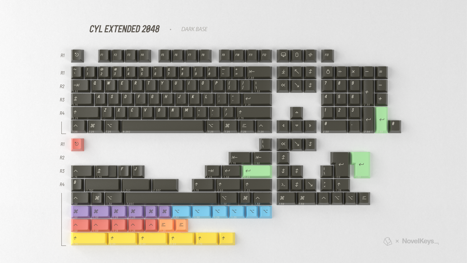 (In Stock) GMK CYL Extended 2048