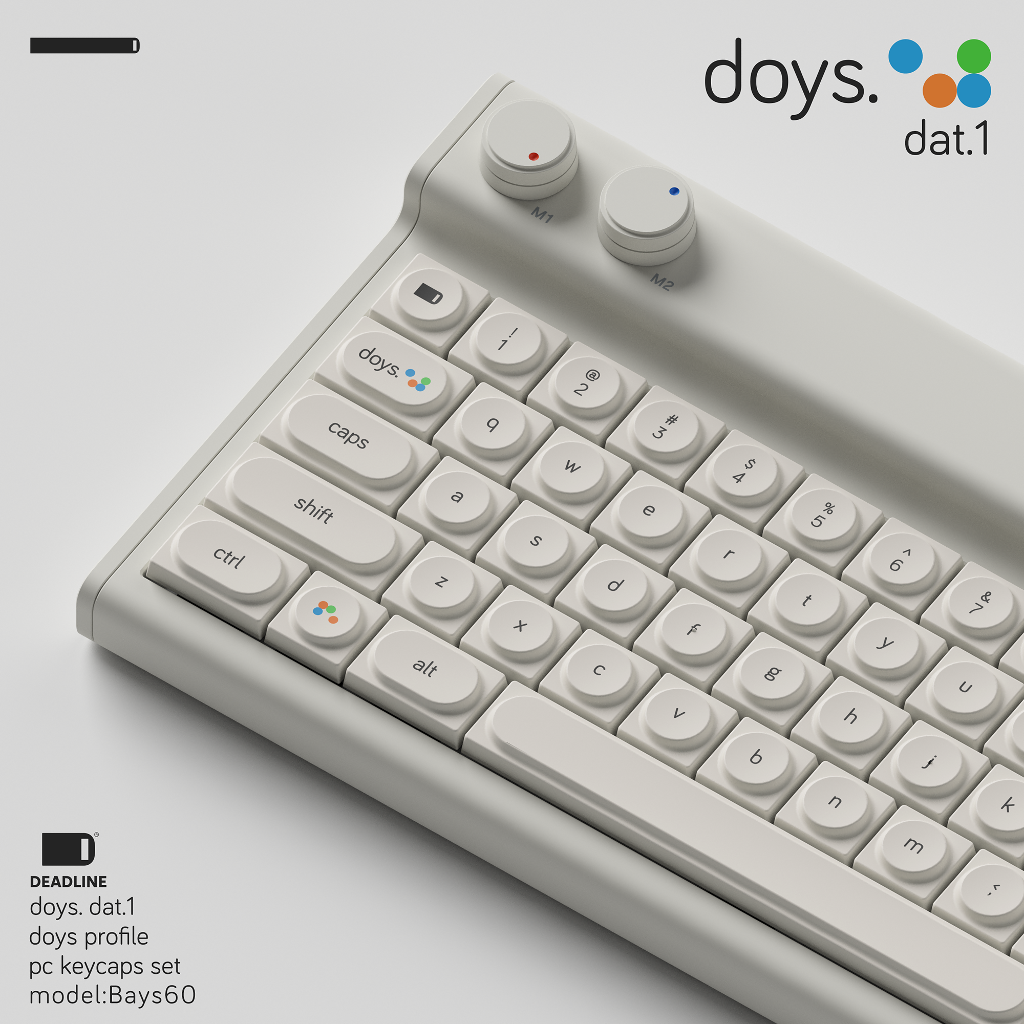 (Group Buy) Doys Dat.1 Keycaps