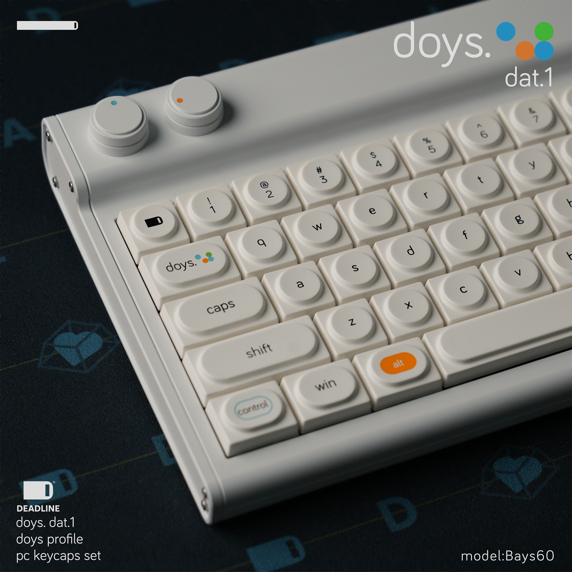 (In Stock) Doys Dat.1 Keycaps