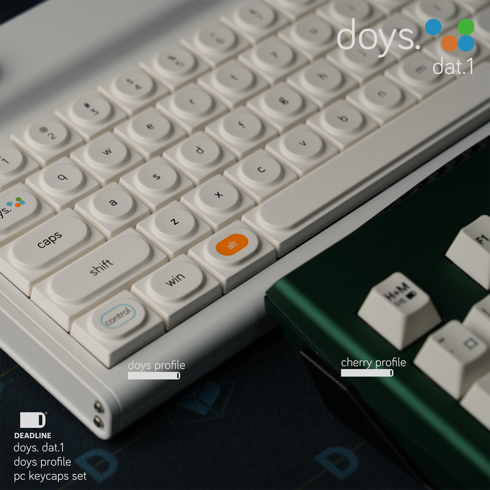 (Group Buy) Doys Dat.1 Keycaps