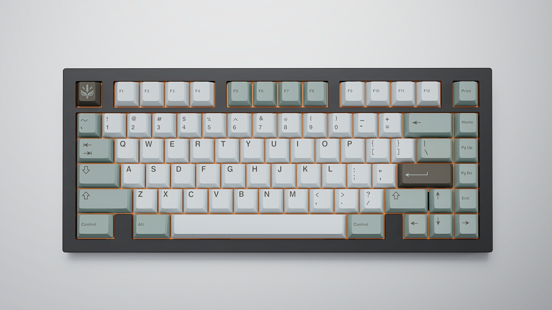 (In Stock) GMK November Fog Keyset