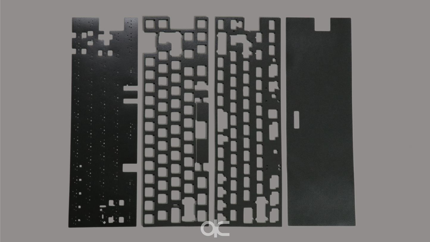 
                  
                    (Group Buy) QK65v2 Keyboard Kit Spray Coated Case
                  
                
