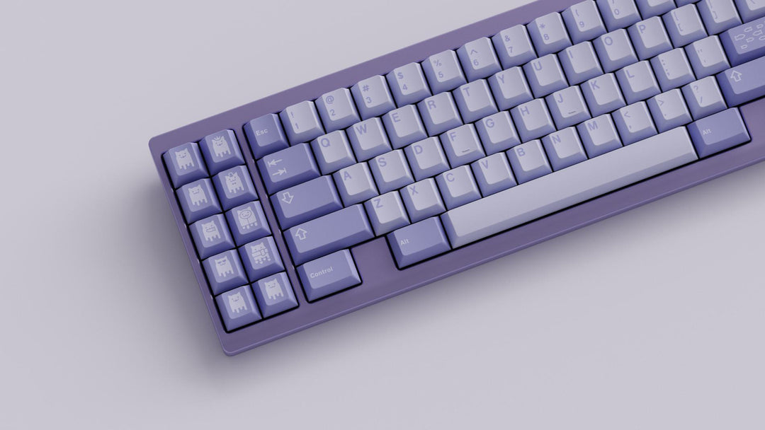 (In Stock) GMK Purple-ish Keyset