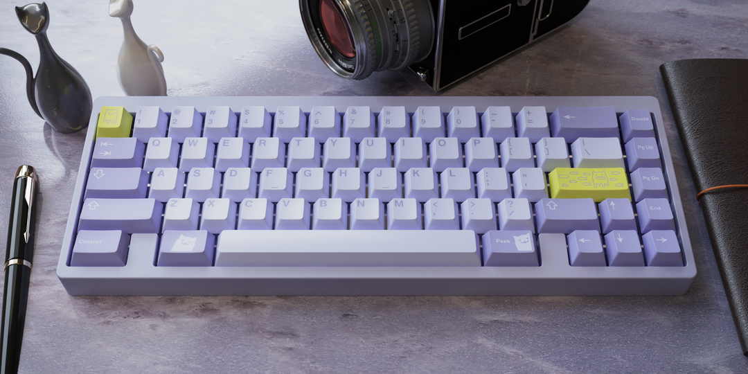 (In Stock) GMK Purple-ish Keyset