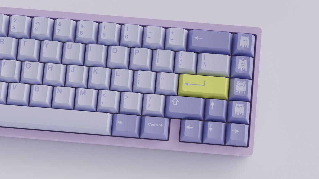 (In Stock) GMK Purple-ish Keyset