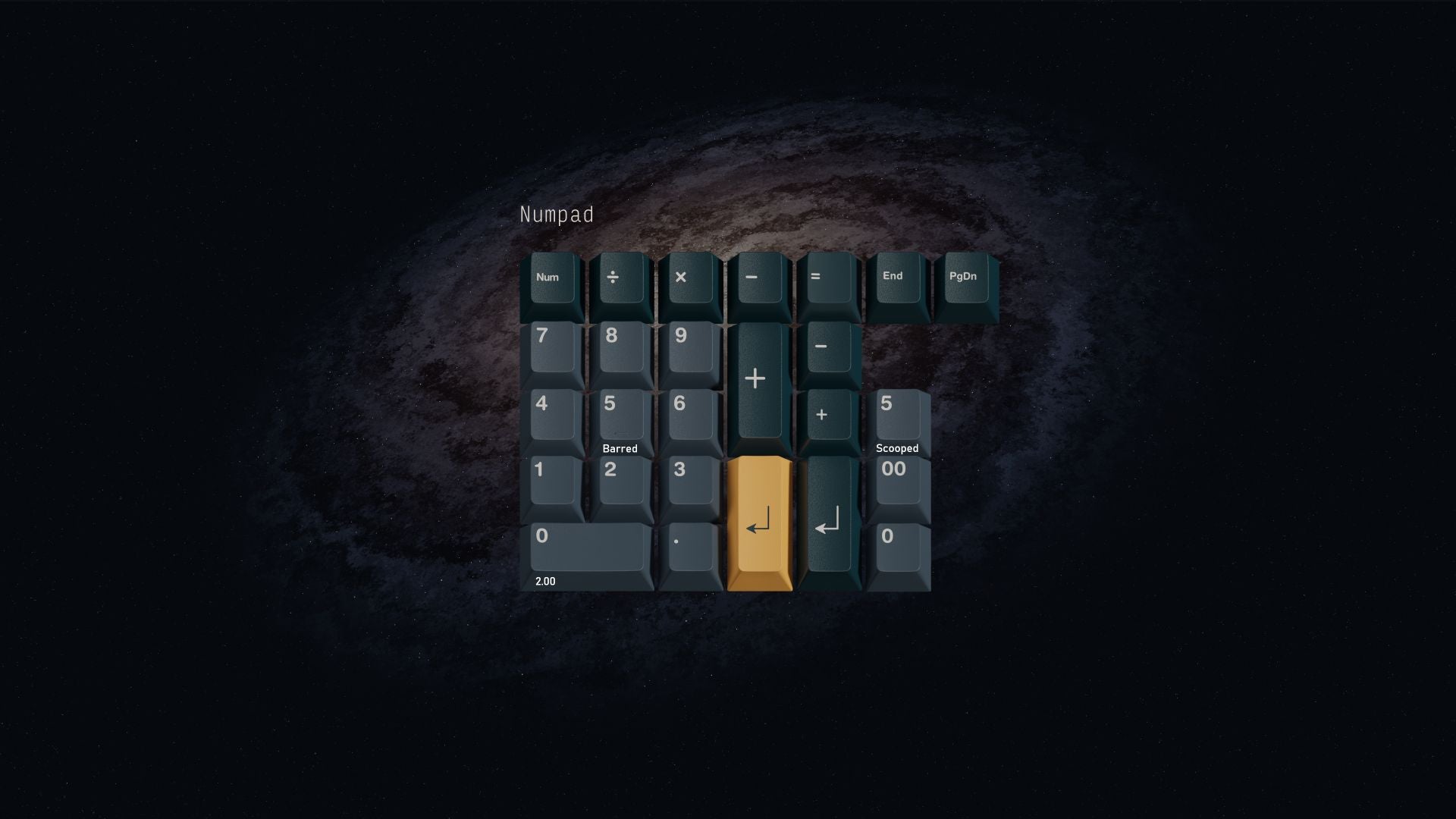 (In Stock) GMK Universe Keyset