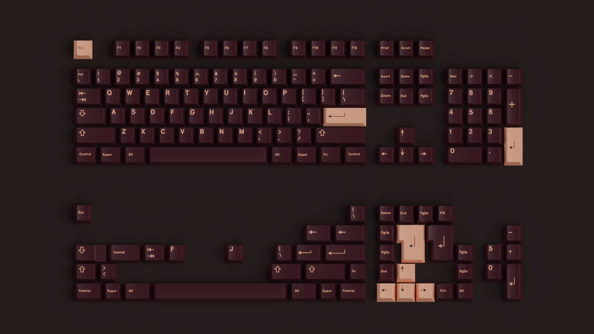 (Pre Order) GMK Bordeaux