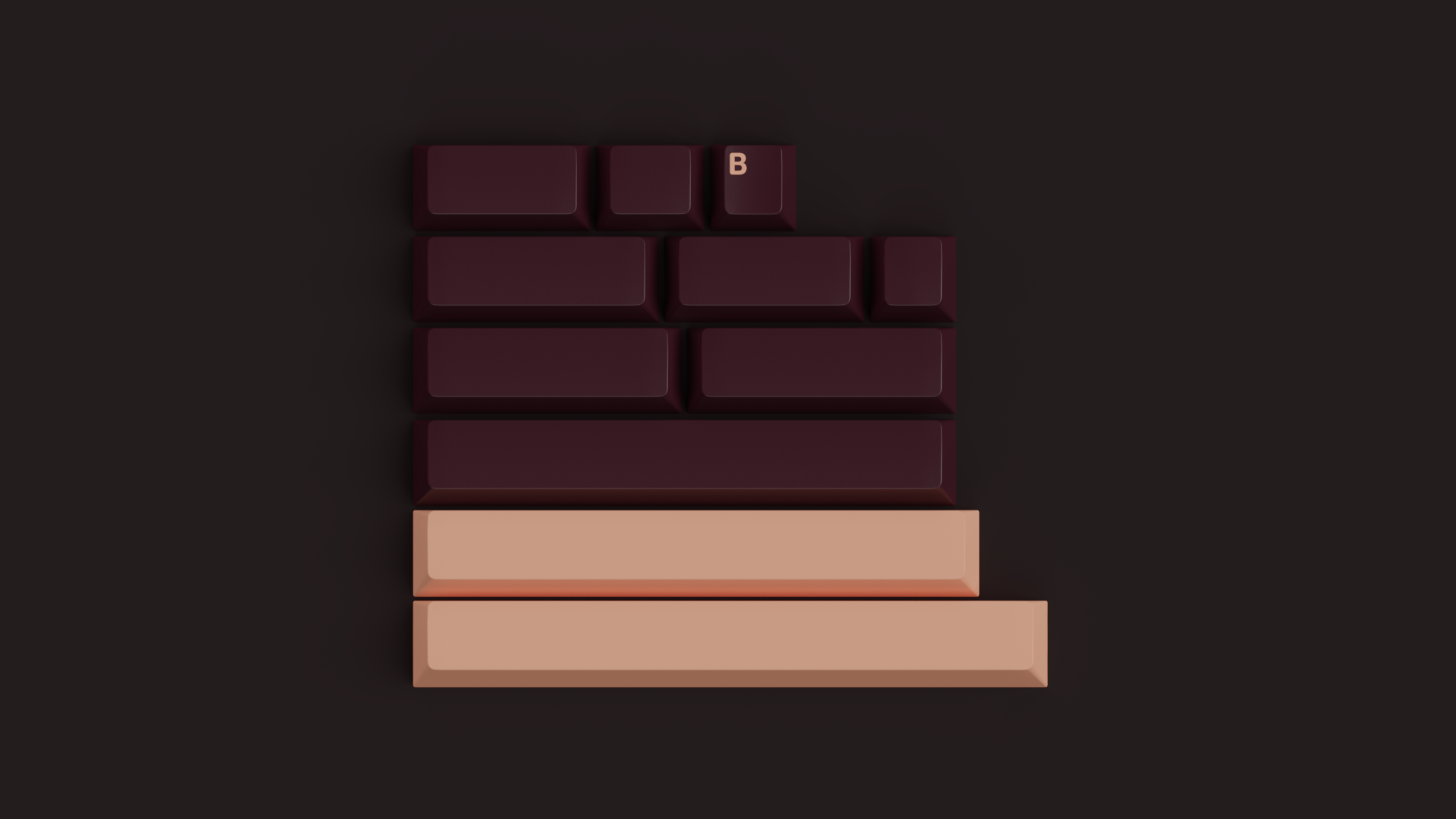 (In Stock) GMK Bordeaux Keycaps