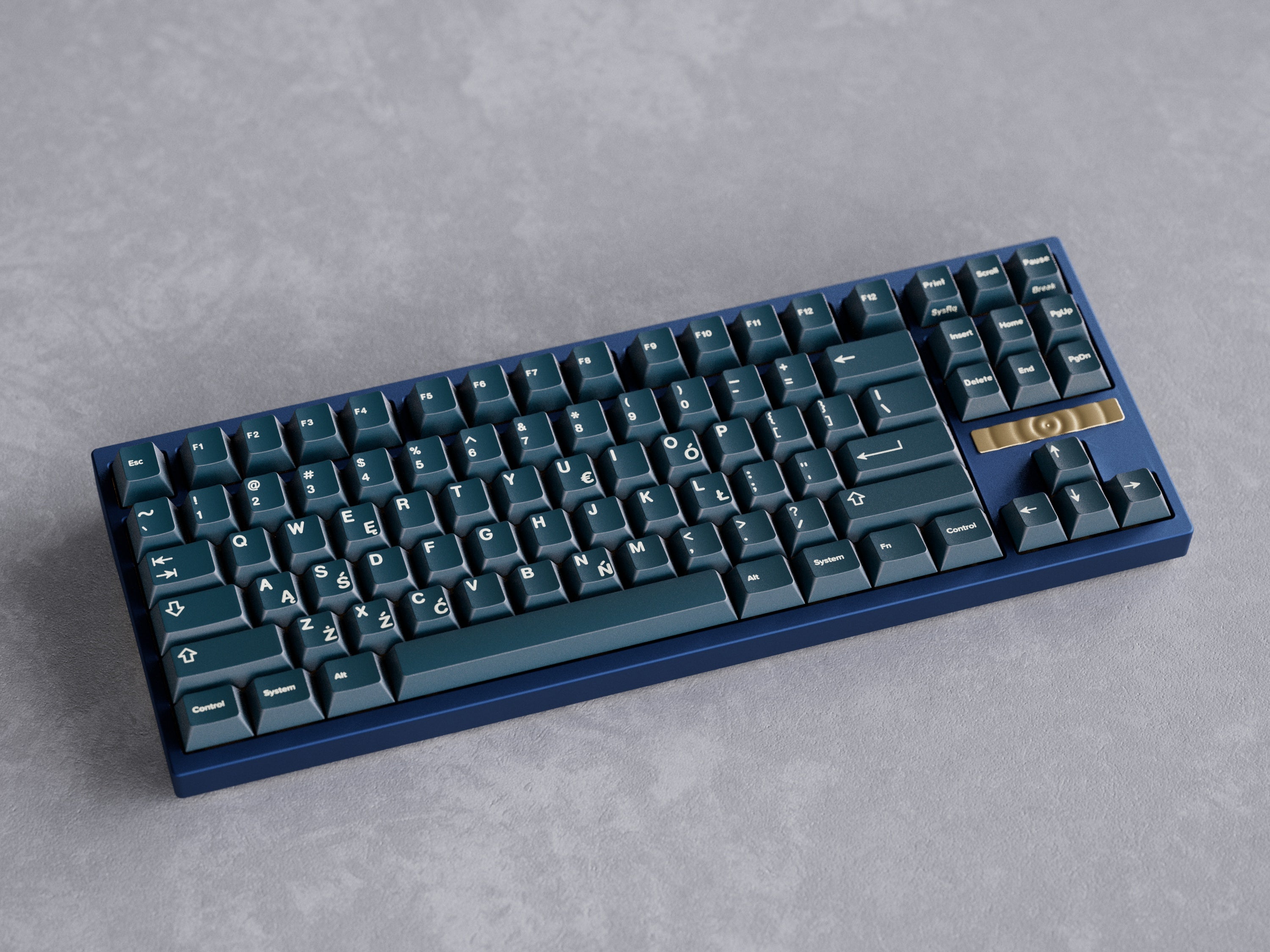 (Group Buy) GMK Prussian Blue Keycaps