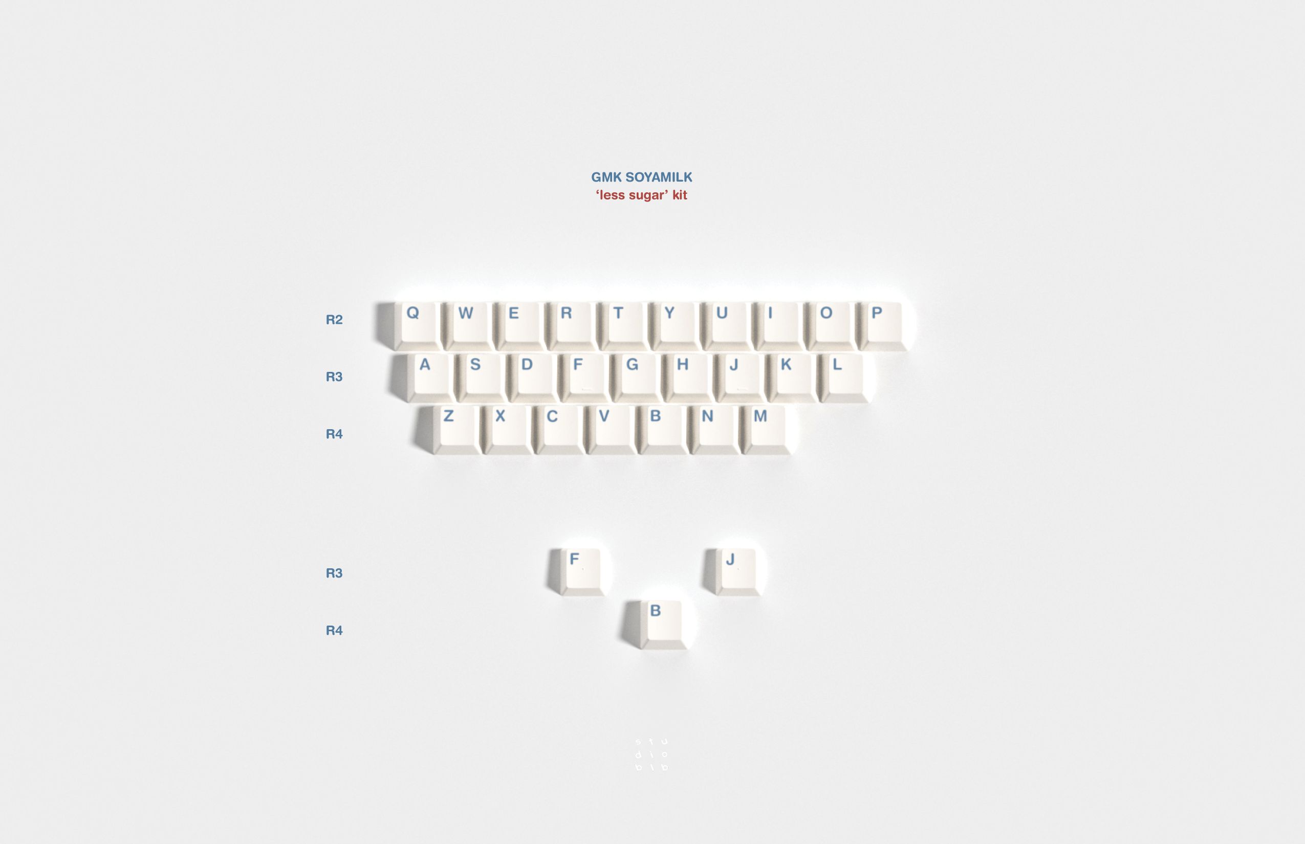 (In Stock) GMK Soyamilk Keyset