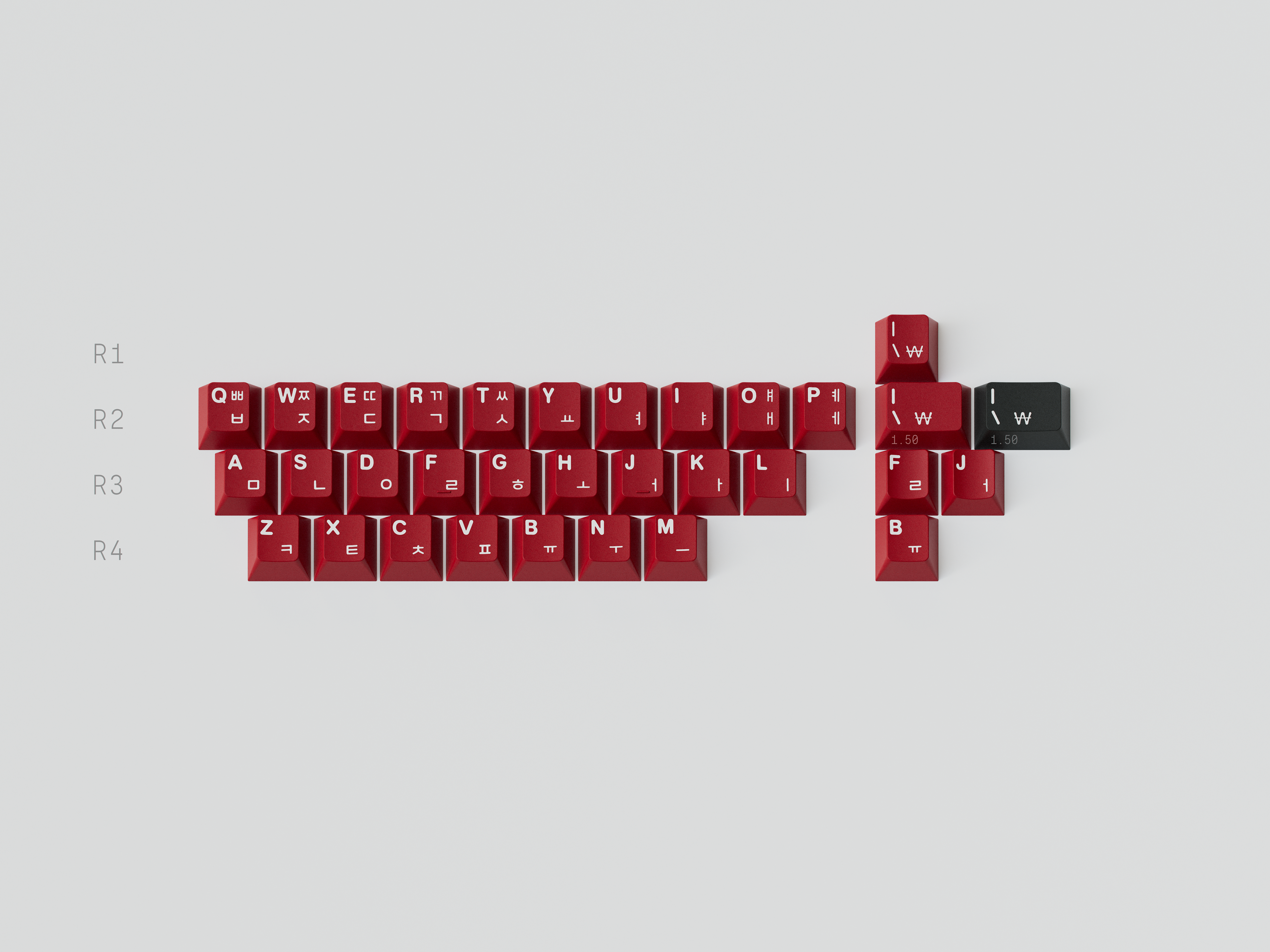 (In Stock) GMK CYL Burgundy