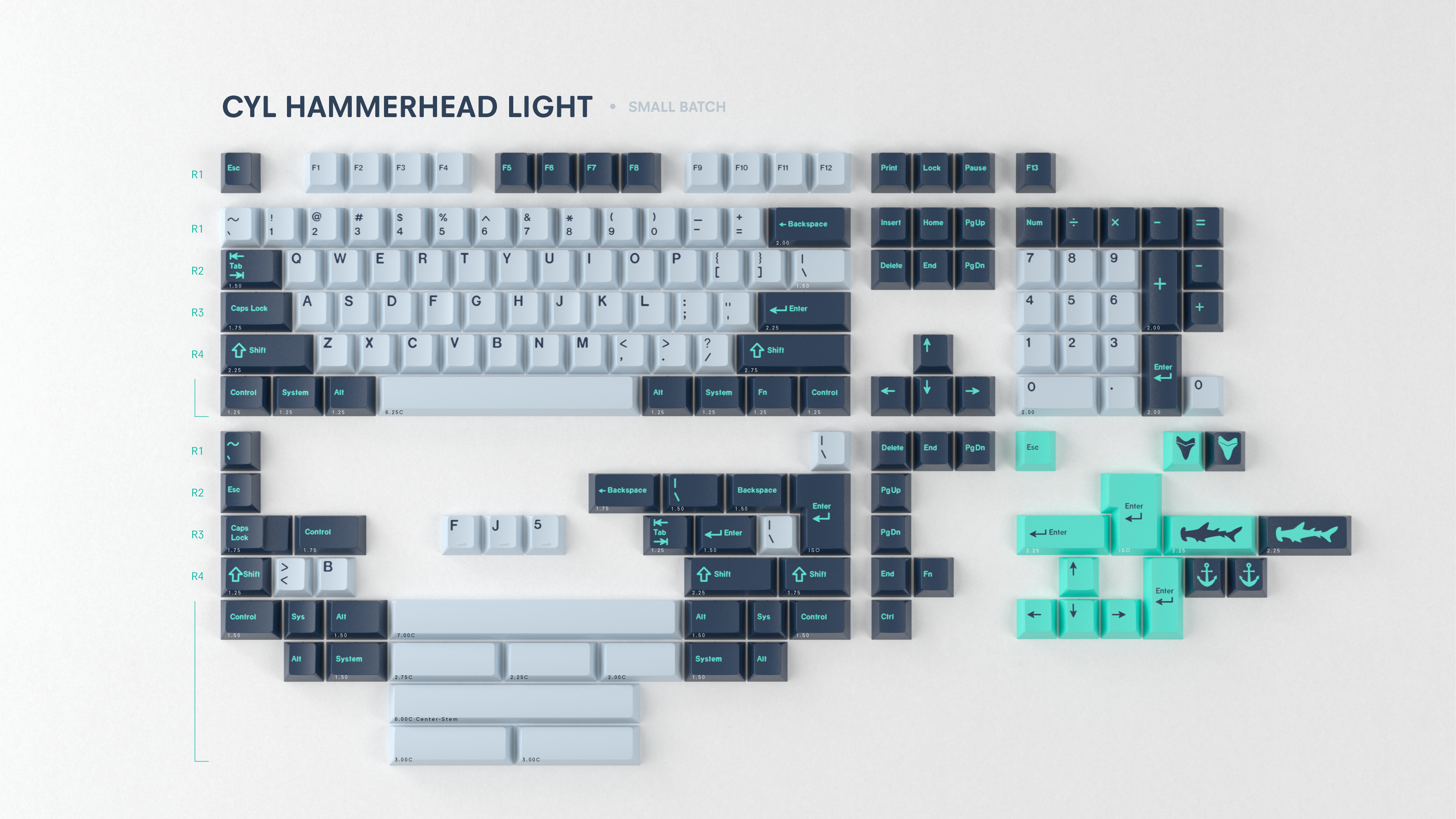 (Pre Order) GMK CYL Hammerhead Small Batch
