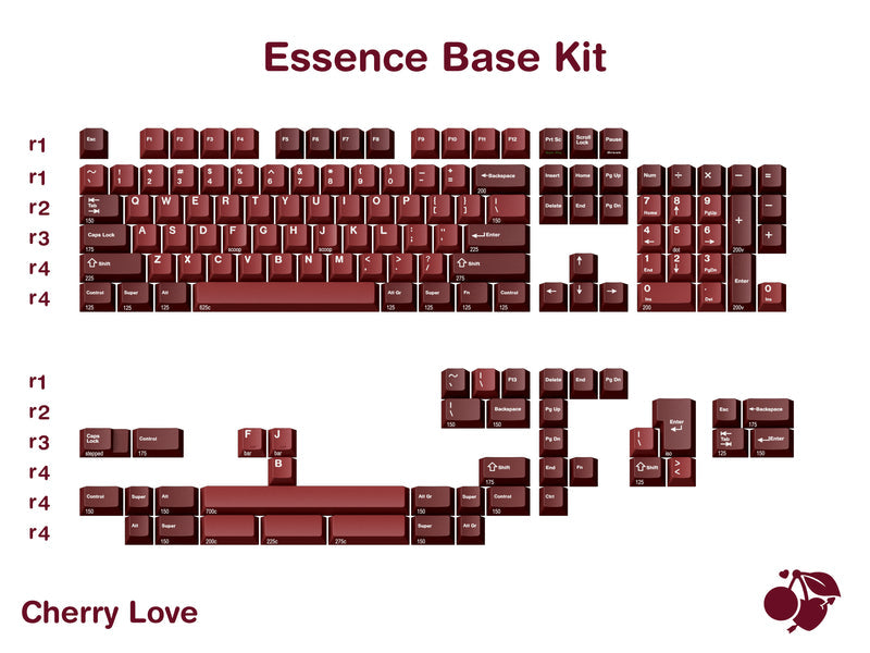 (Coming Soon) GMK CYL Cherry Love