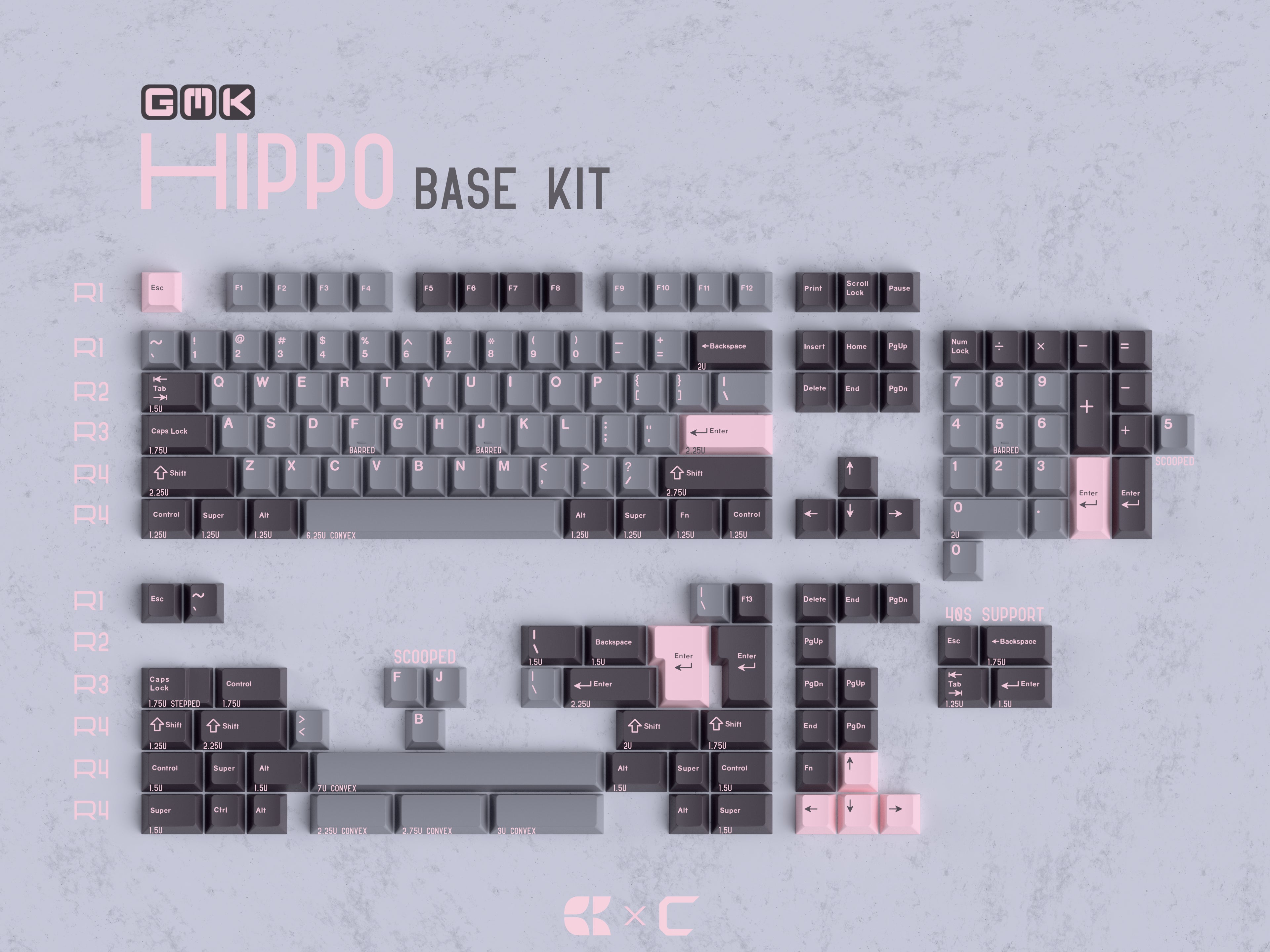 (Group Buy) GMK CYL Hippo