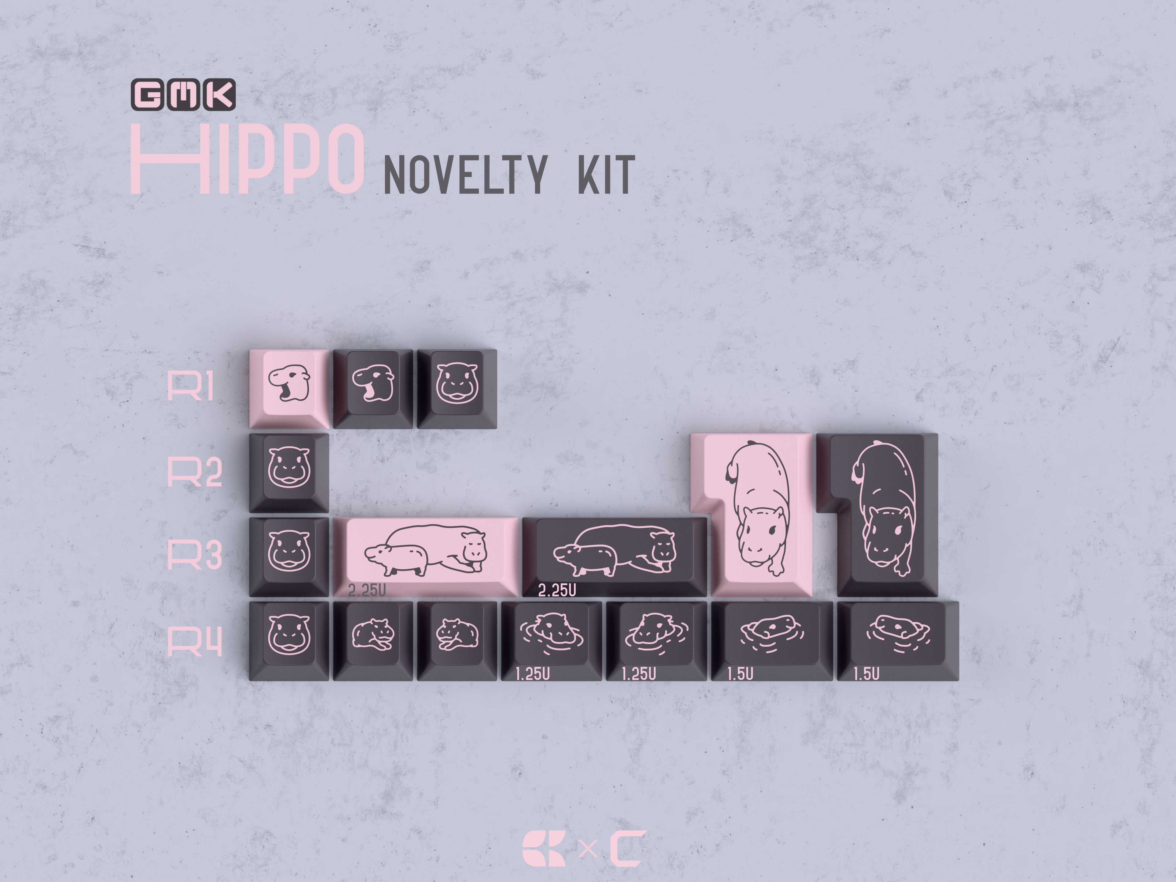 (Group Buy) GMK CYL Hippo