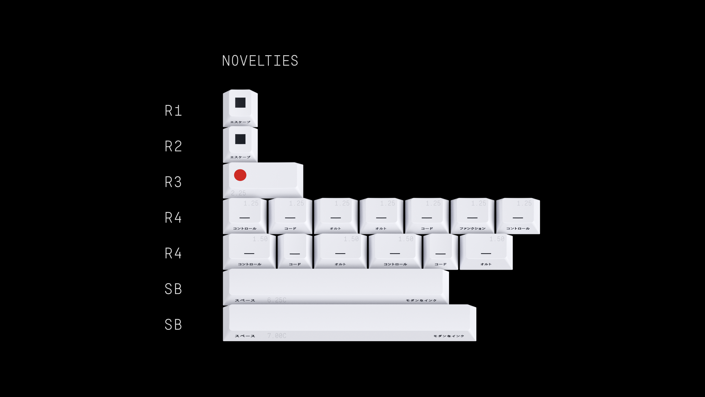 (In Stock) GMK Modern Ink