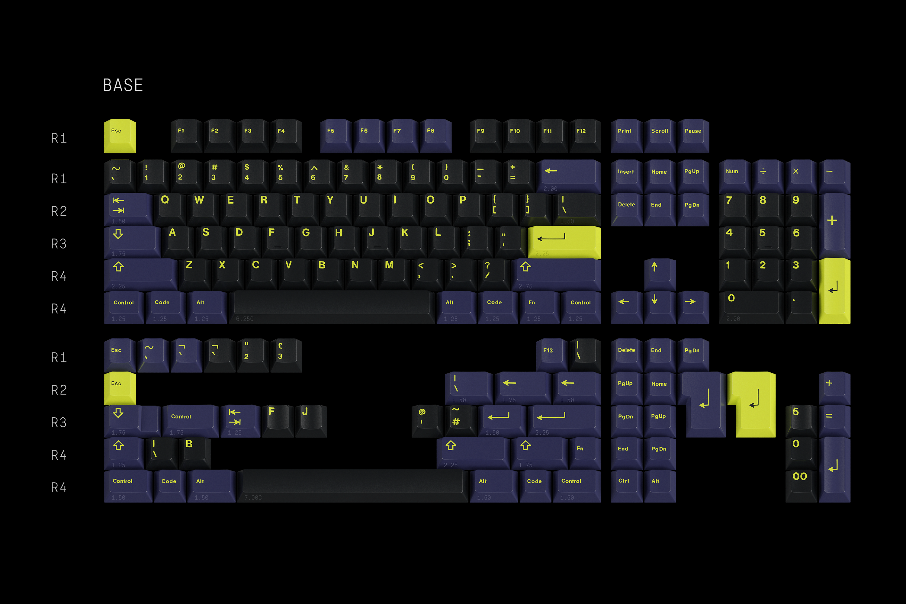 (In Stock) GMK Night Runner R2 Keyset