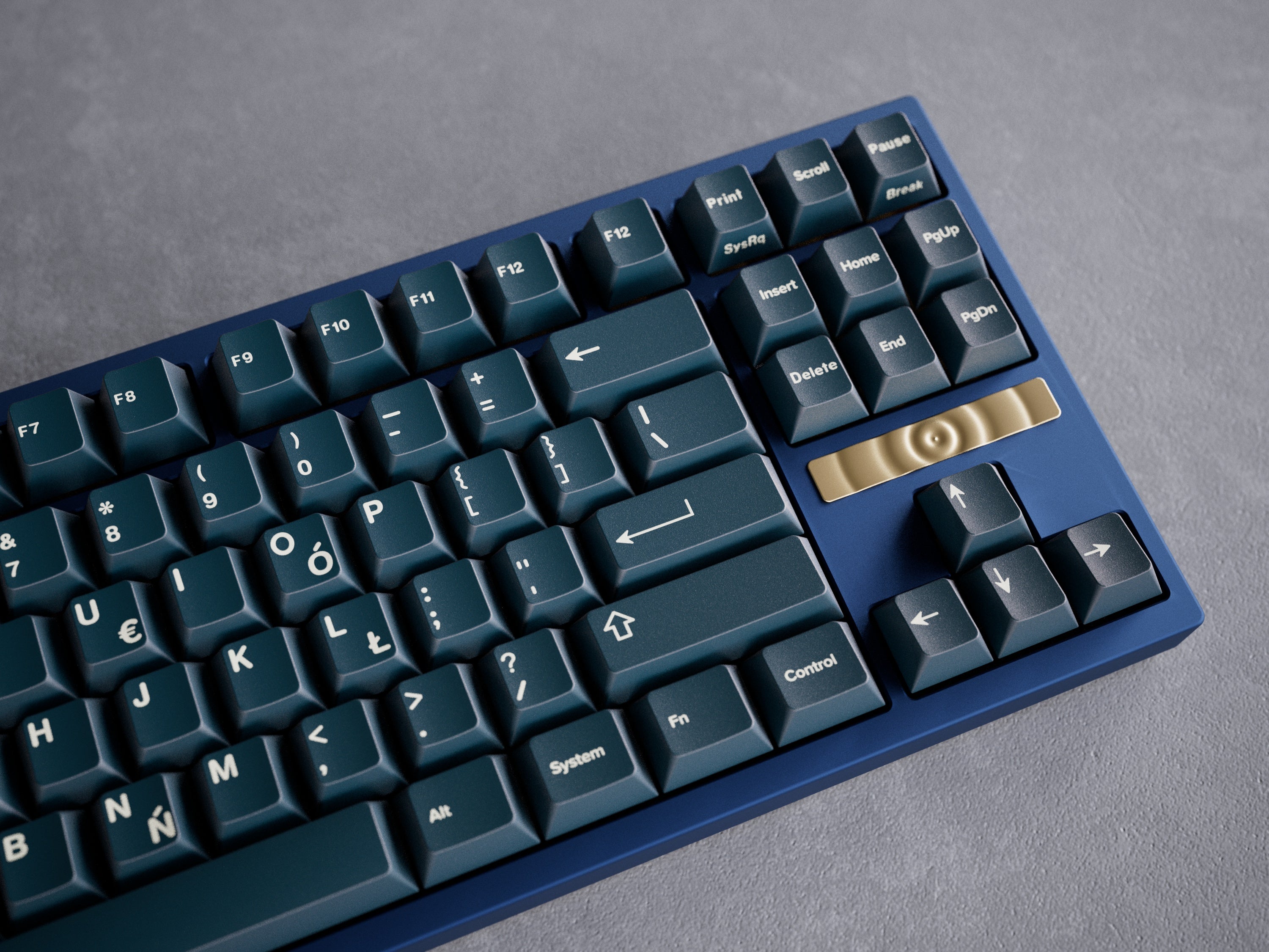 (Group Buy) GMK Prussian Blue Keycaps