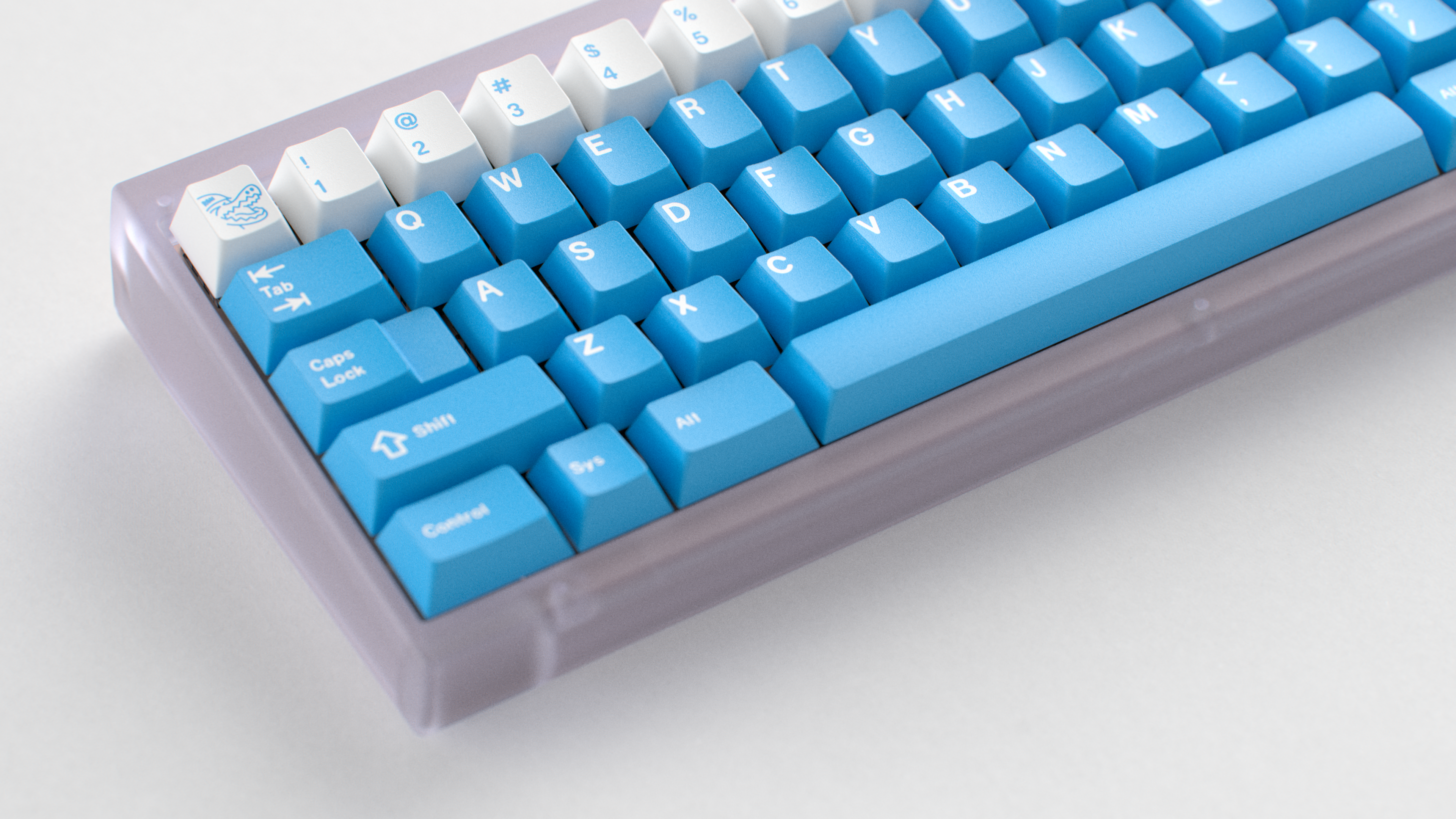 (Group buy) GMK CYL Unobtainium Blue