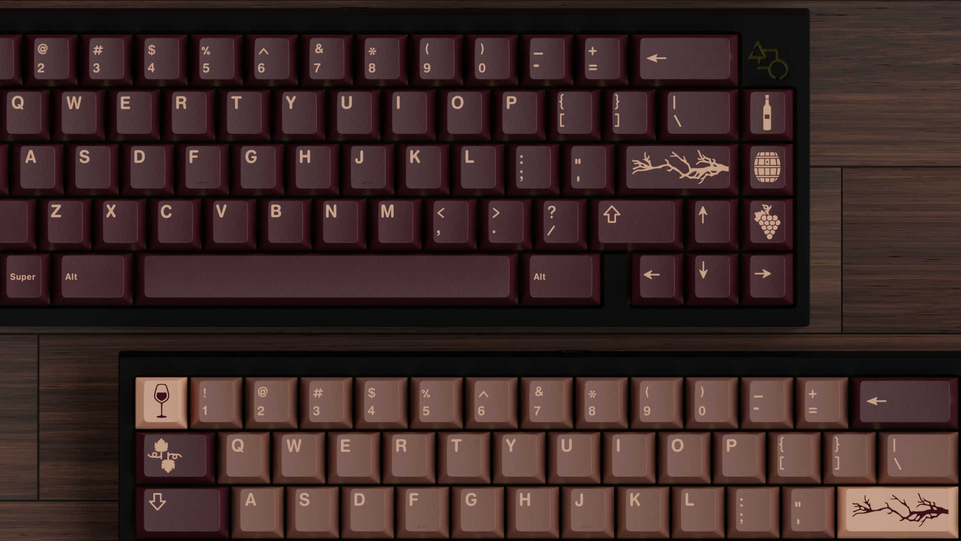 (In Stock) GMK Bordeaux Keycaps