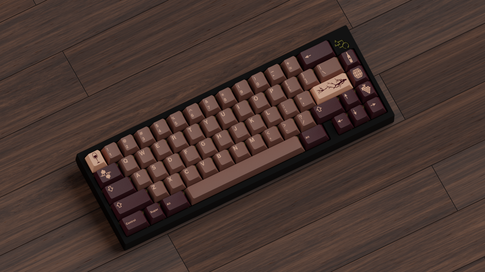 (In Stock) GMK Bordeaux Keycaps