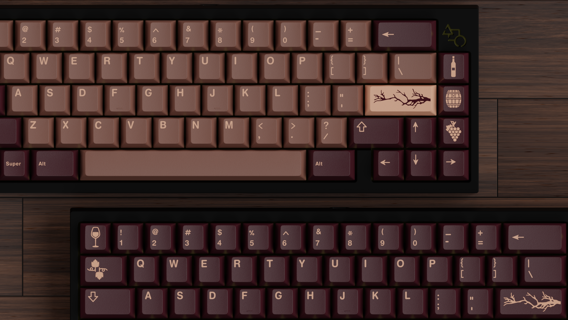 (In Stock) GMK Bordeaux Keycaps