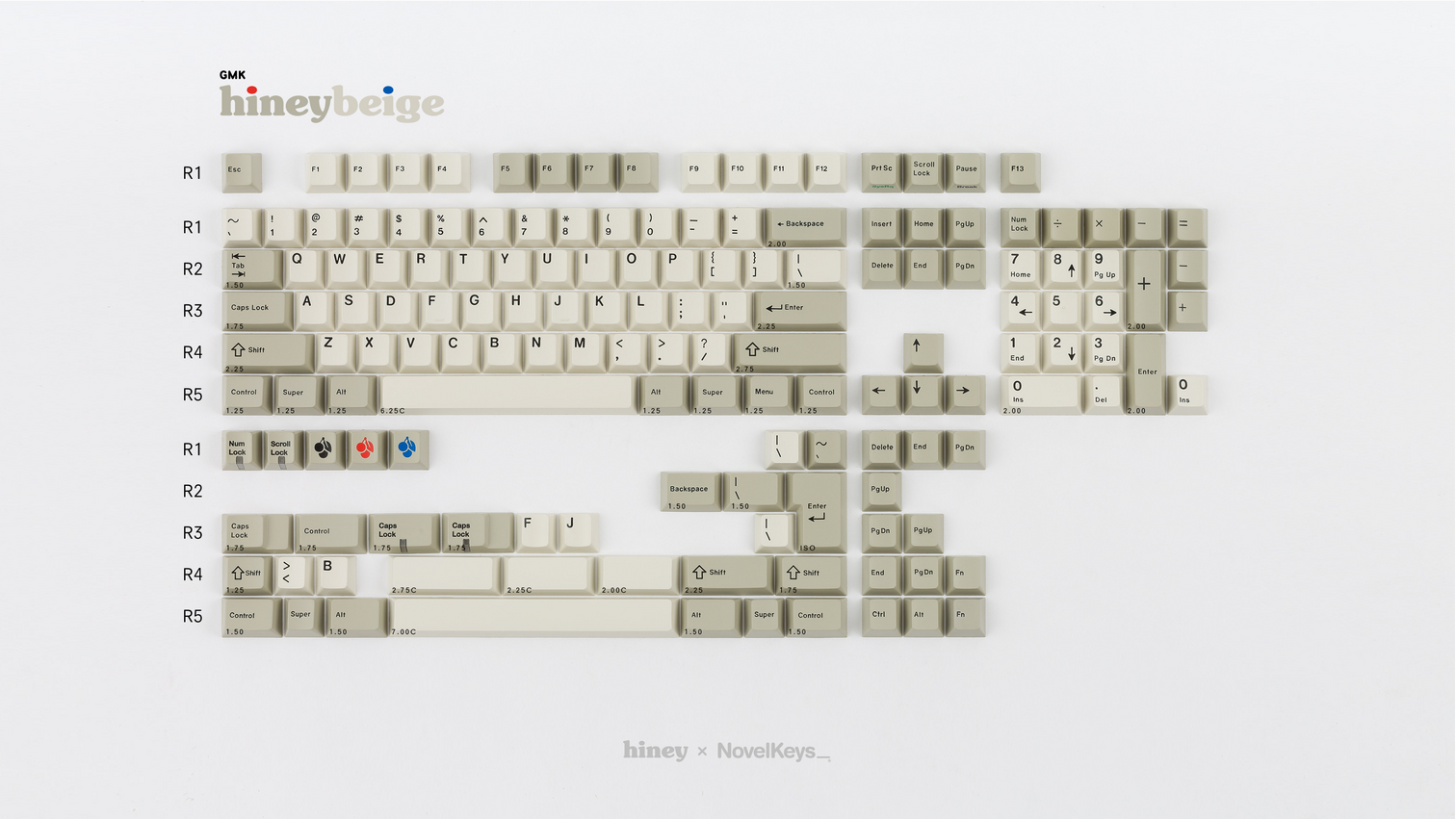 (Pre Order) GMK HineyBeige