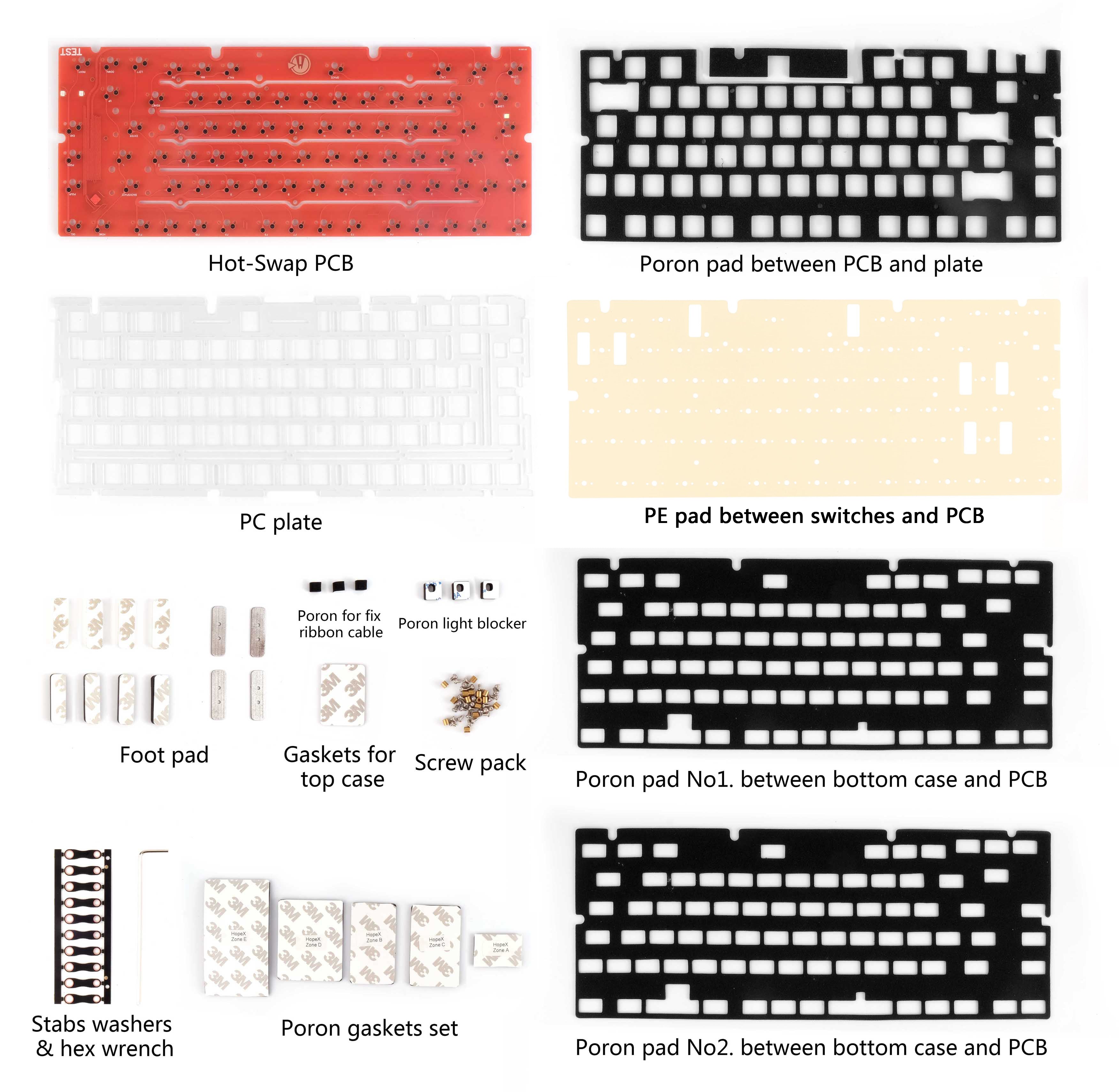 (In Stock) Hope 75 X Keyboard Kit