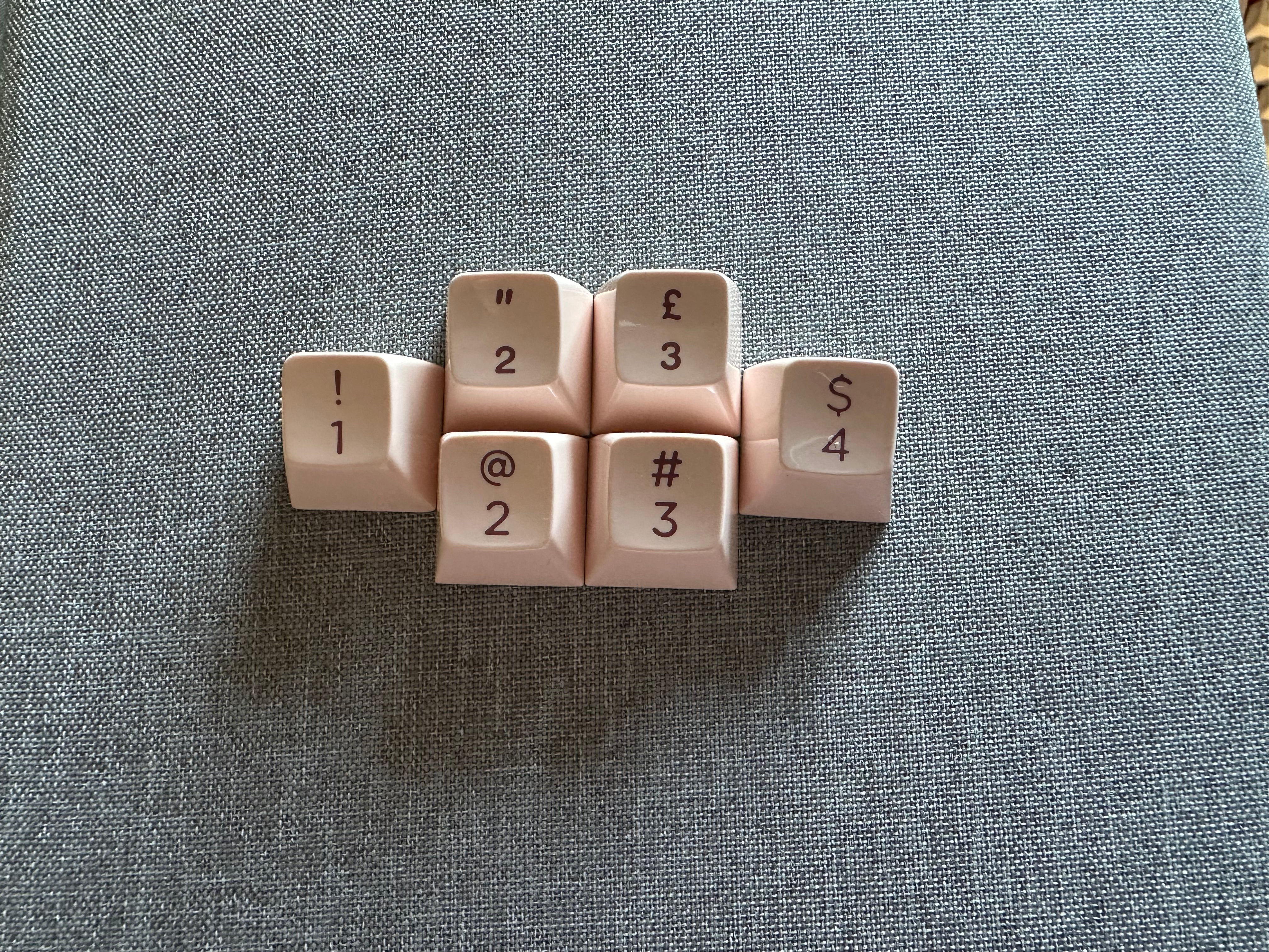 (In Stock) JTK HSA Pink Powder Keyset