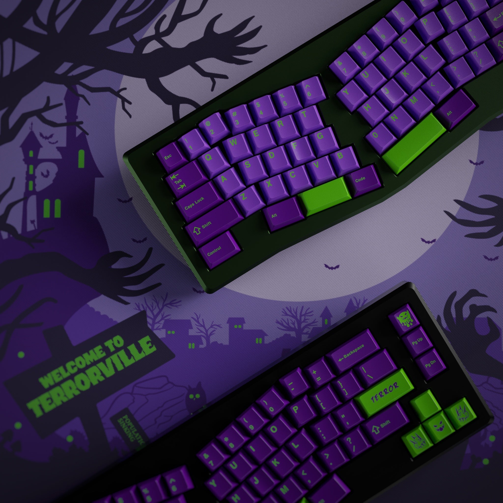 (In Stock) GMK Terror Deskmats