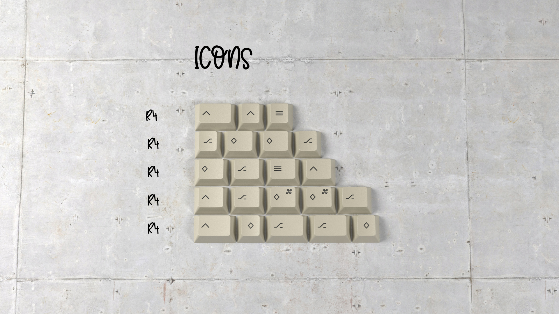 (In Stock) DMK ЯUBBER Keyset