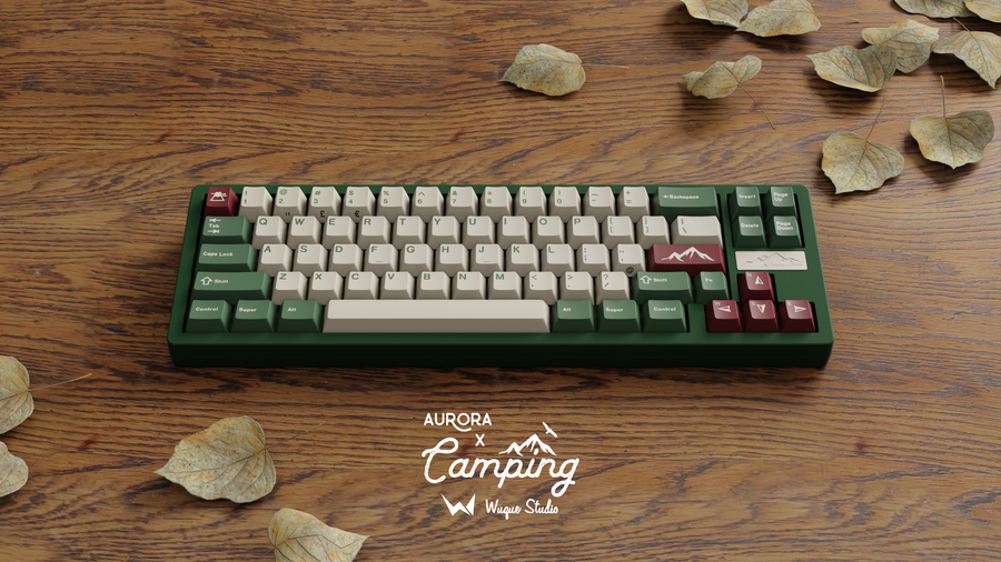 (In Stock) WS Camping PBT Keycaps