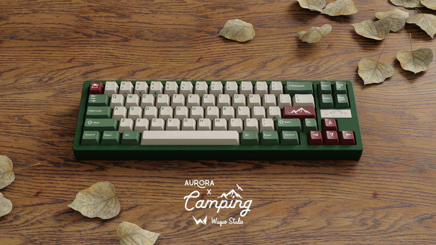 (In Stock) Aurora x Camping Keyboard Kit