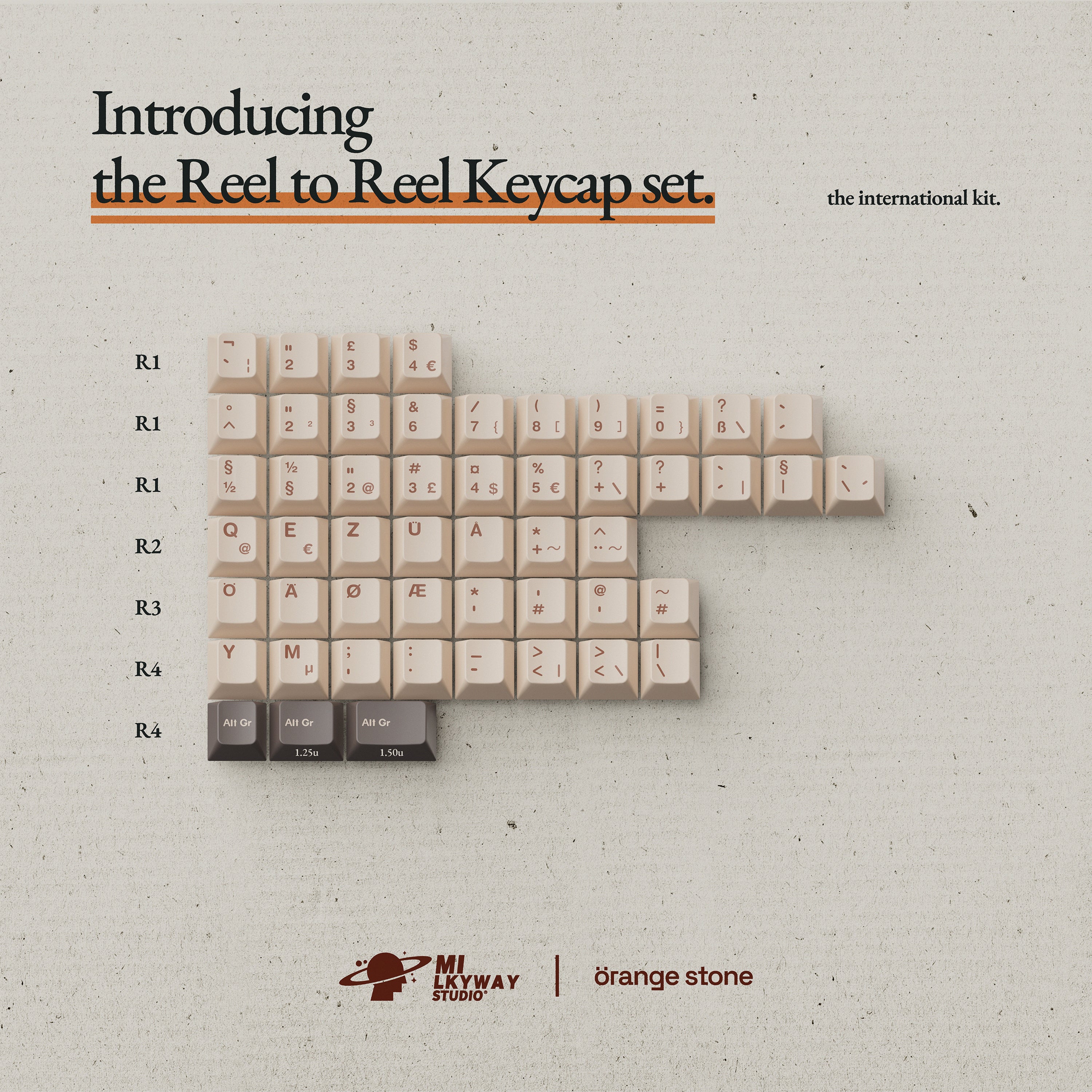 (Pre-Order) MW Reel to Reel Keycaps
